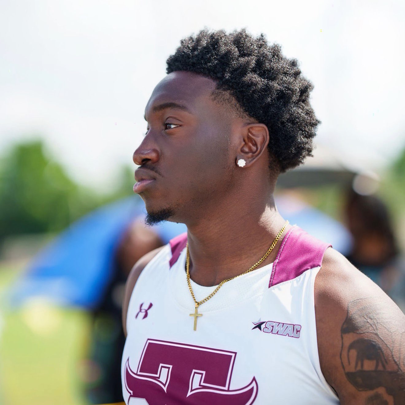 Tobi Adefusi athlete profile head shot