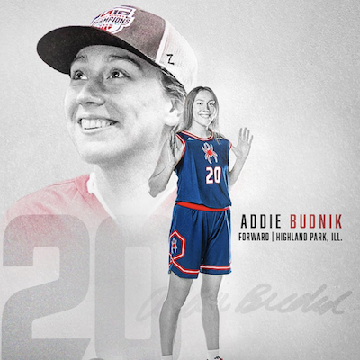 Addie Budnik athlete profile head shot