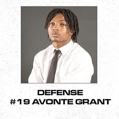 Avonte Grant athlete profile head shot