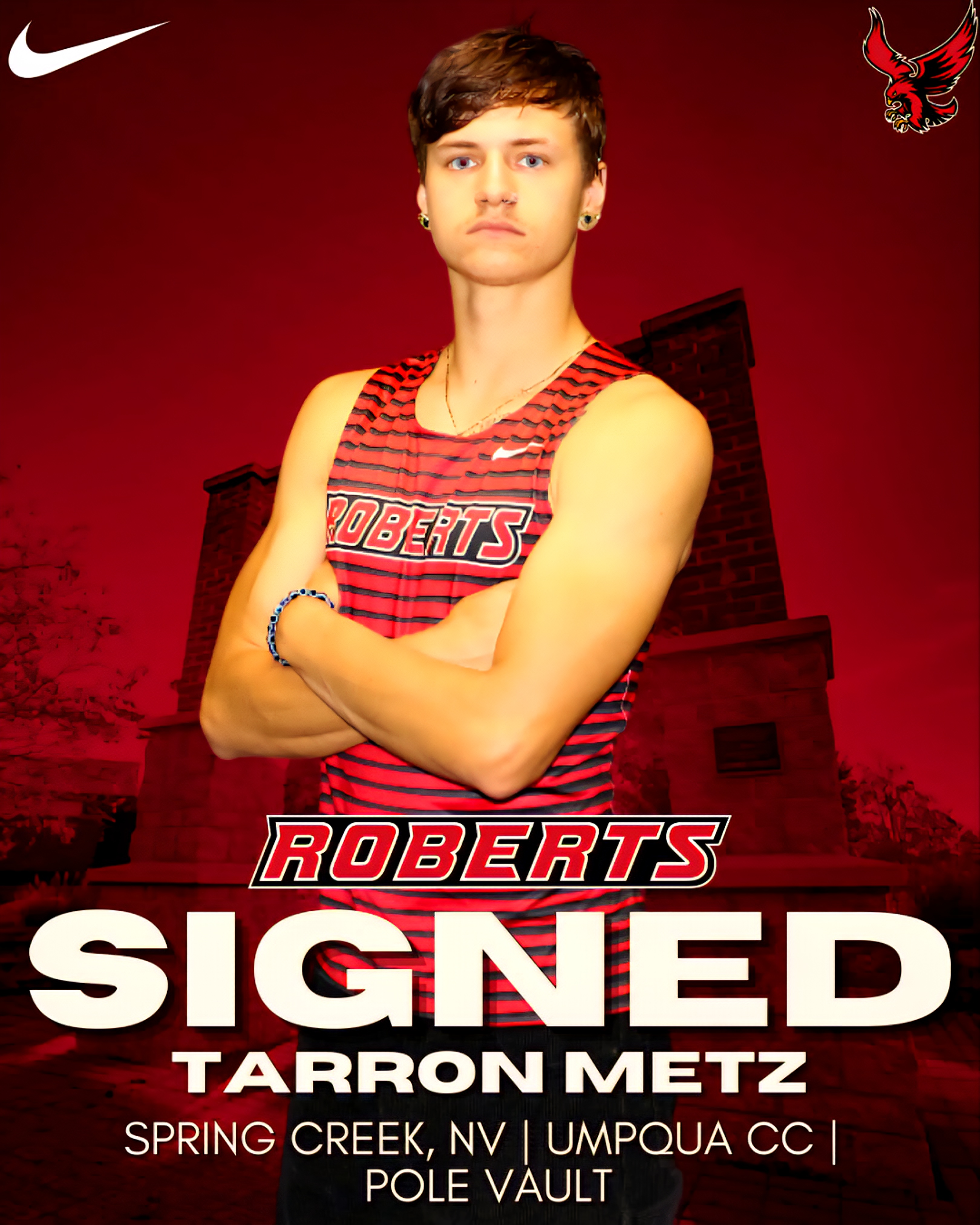 Tarron Metz athlete profile head shot