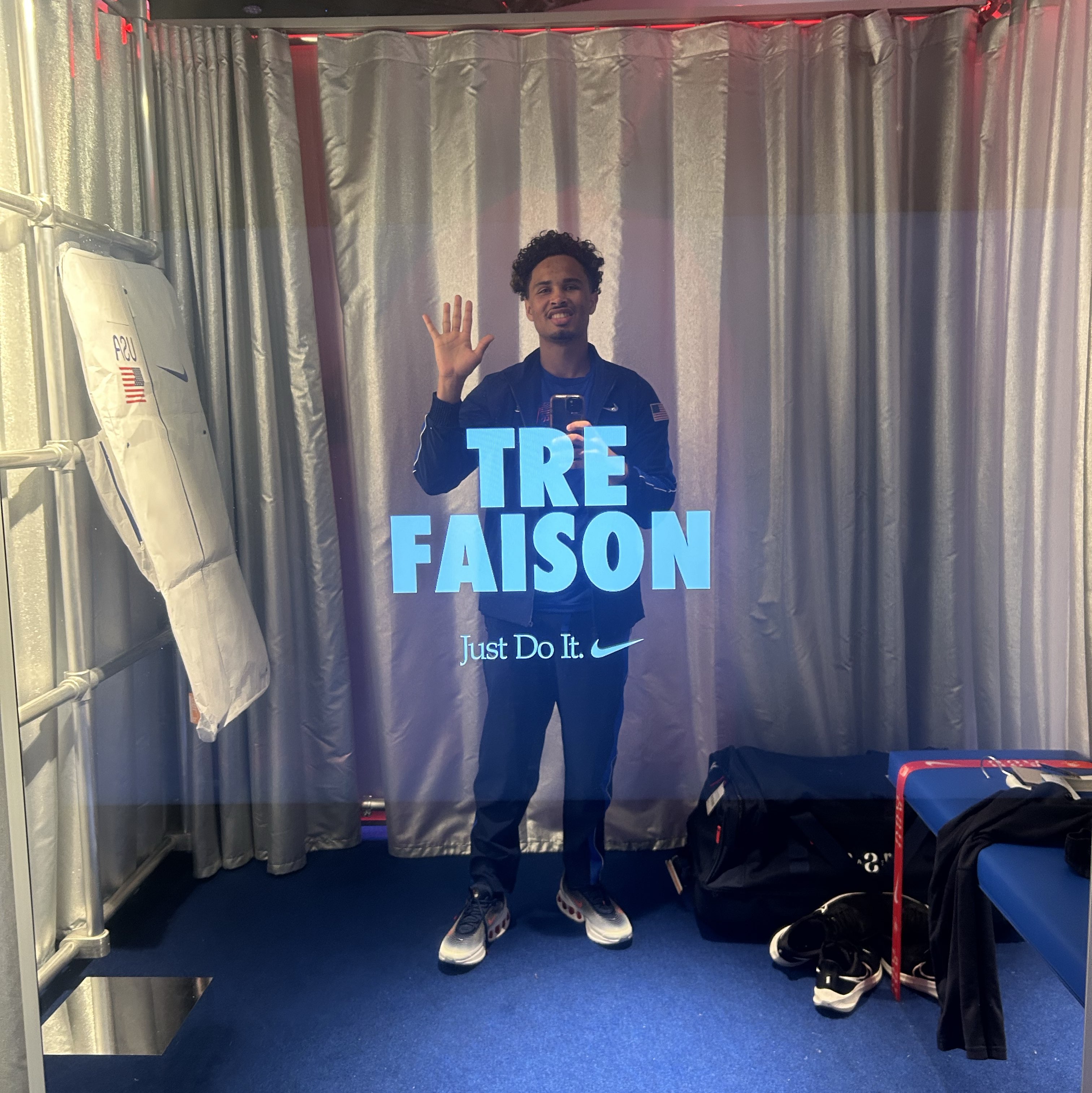 Tre'Shaun Faison athlete profile head shot