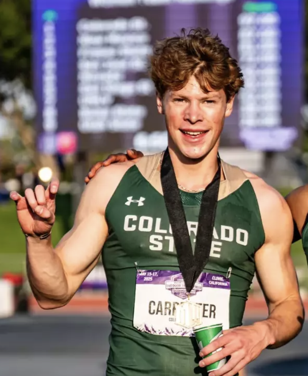 Kenneth Carpenter athlete profile head shot