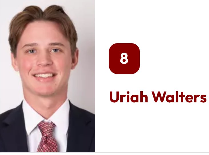 Uriah Walters athlete profile head shot
