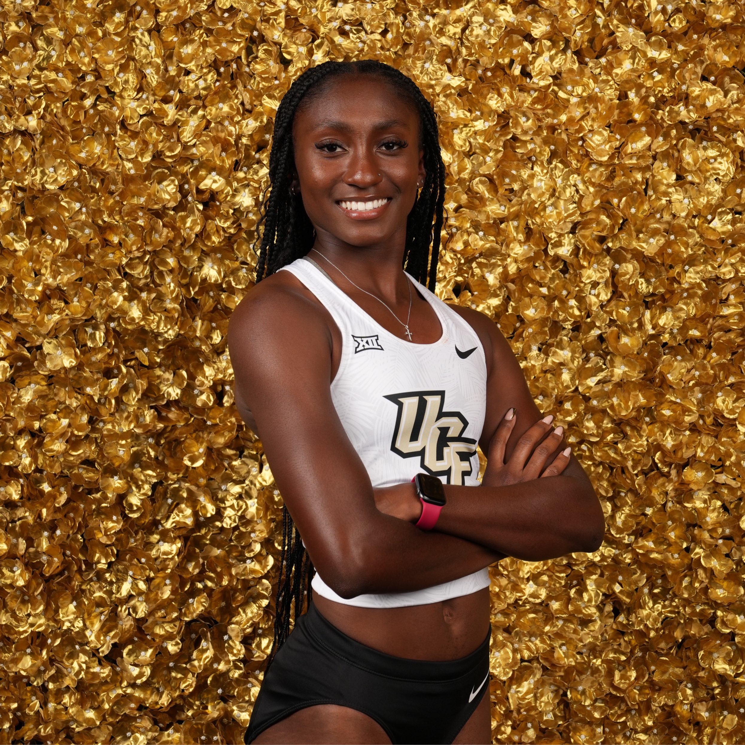 Y’vette Harris athlete profile head shot