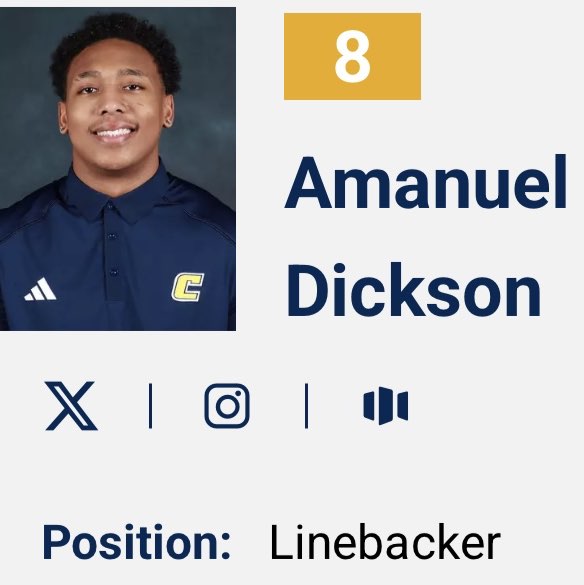Amanuel Dickson athlete profile head shot