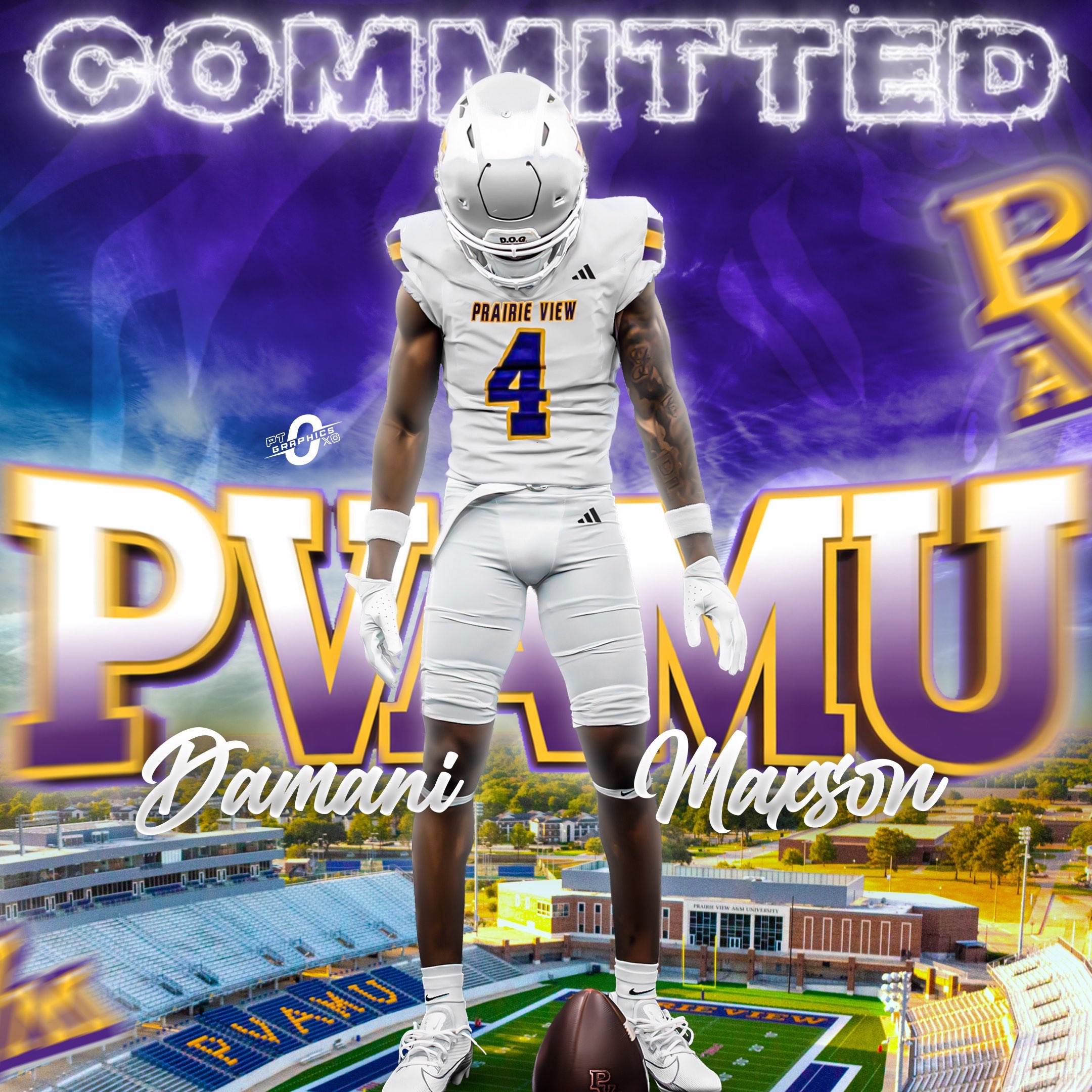 Damani Maxson athlete profile head shot