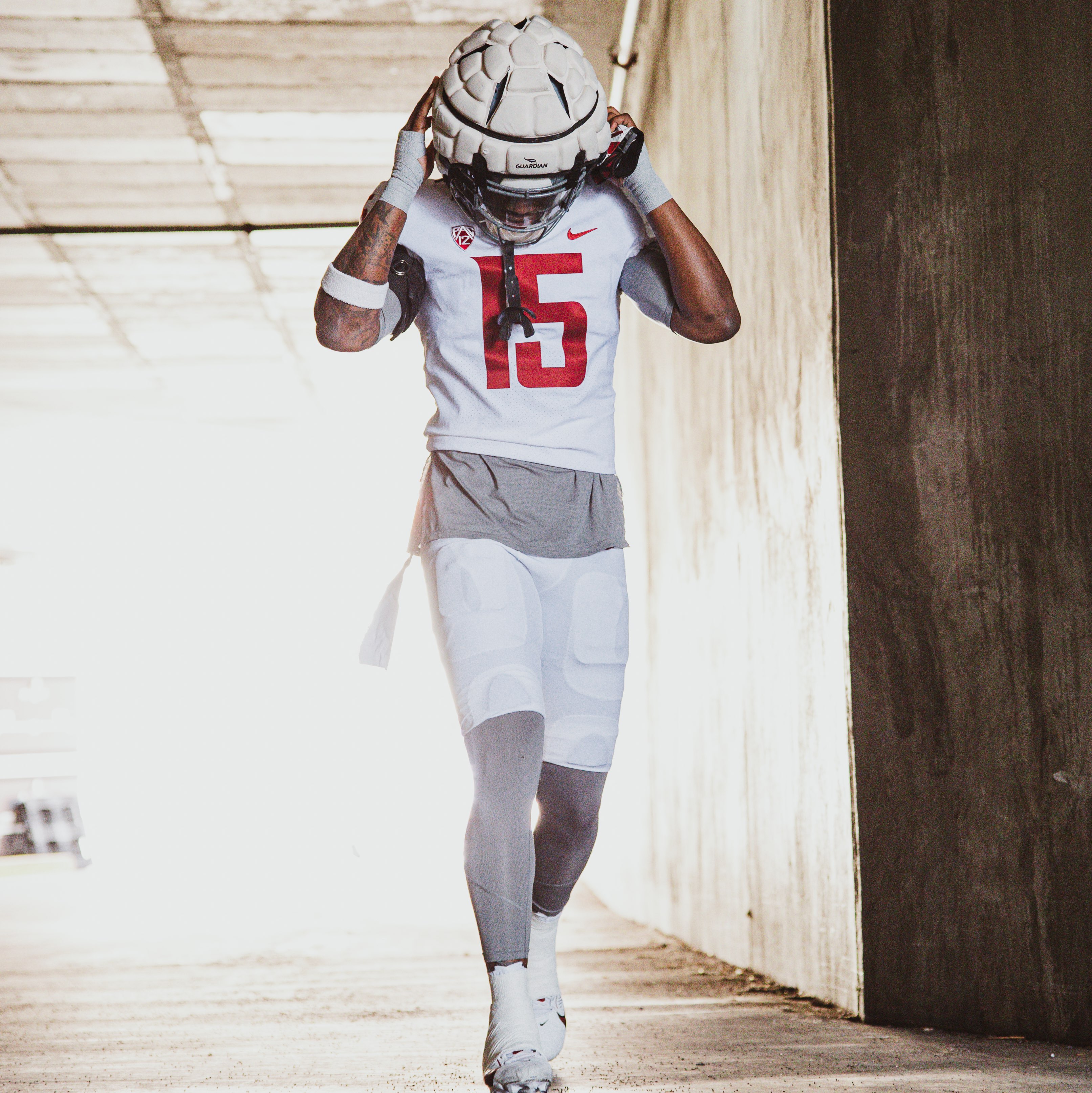 Deshawn Warner athlete profile head shot