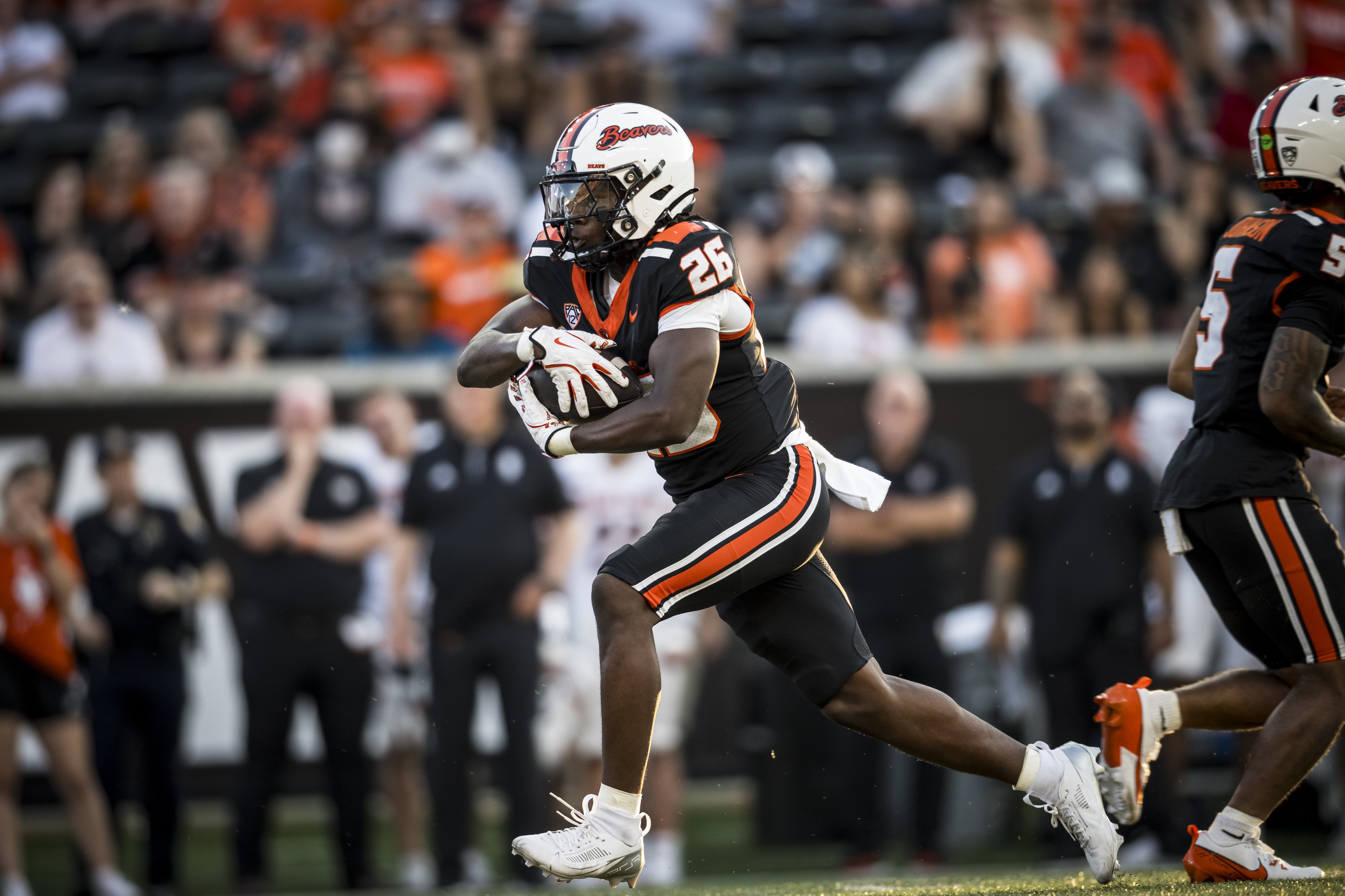 Salahadin Allah, Running Back, Halfback, Oregon State Beavers