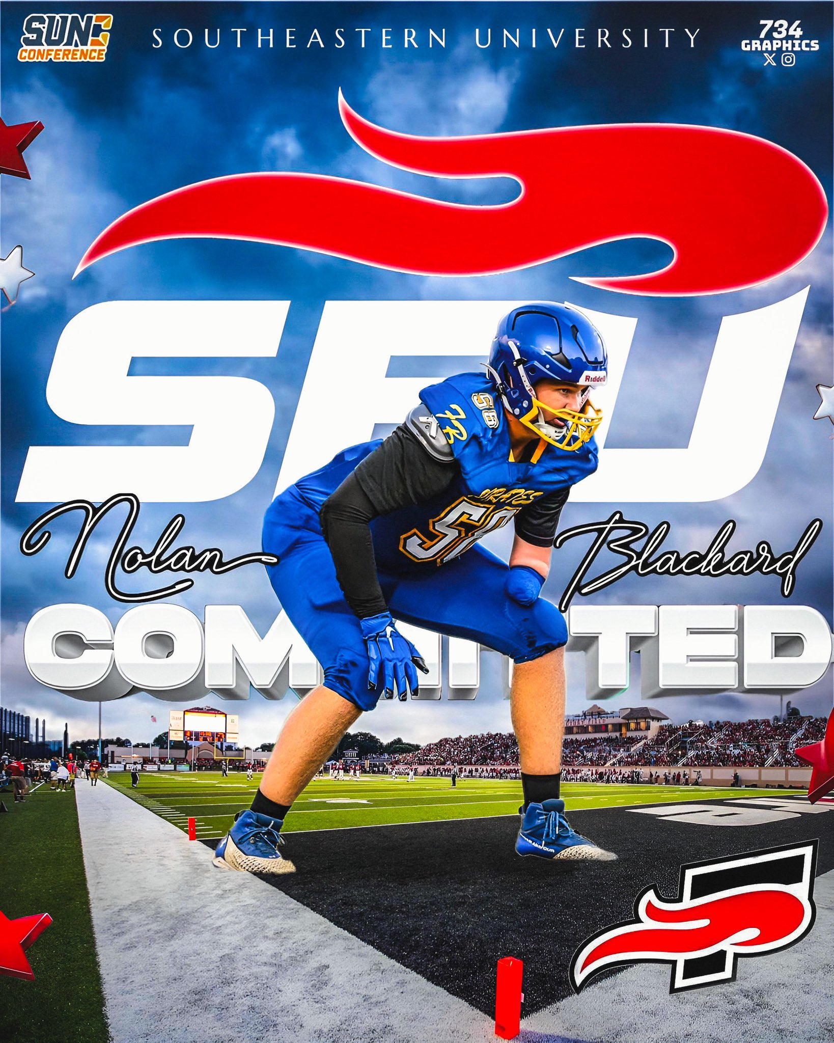 Nolan Blackard athlete profile head shot