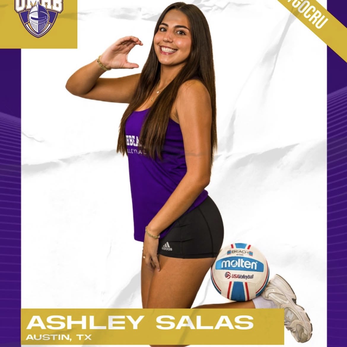 Ashley Salas athlete profile head shot
