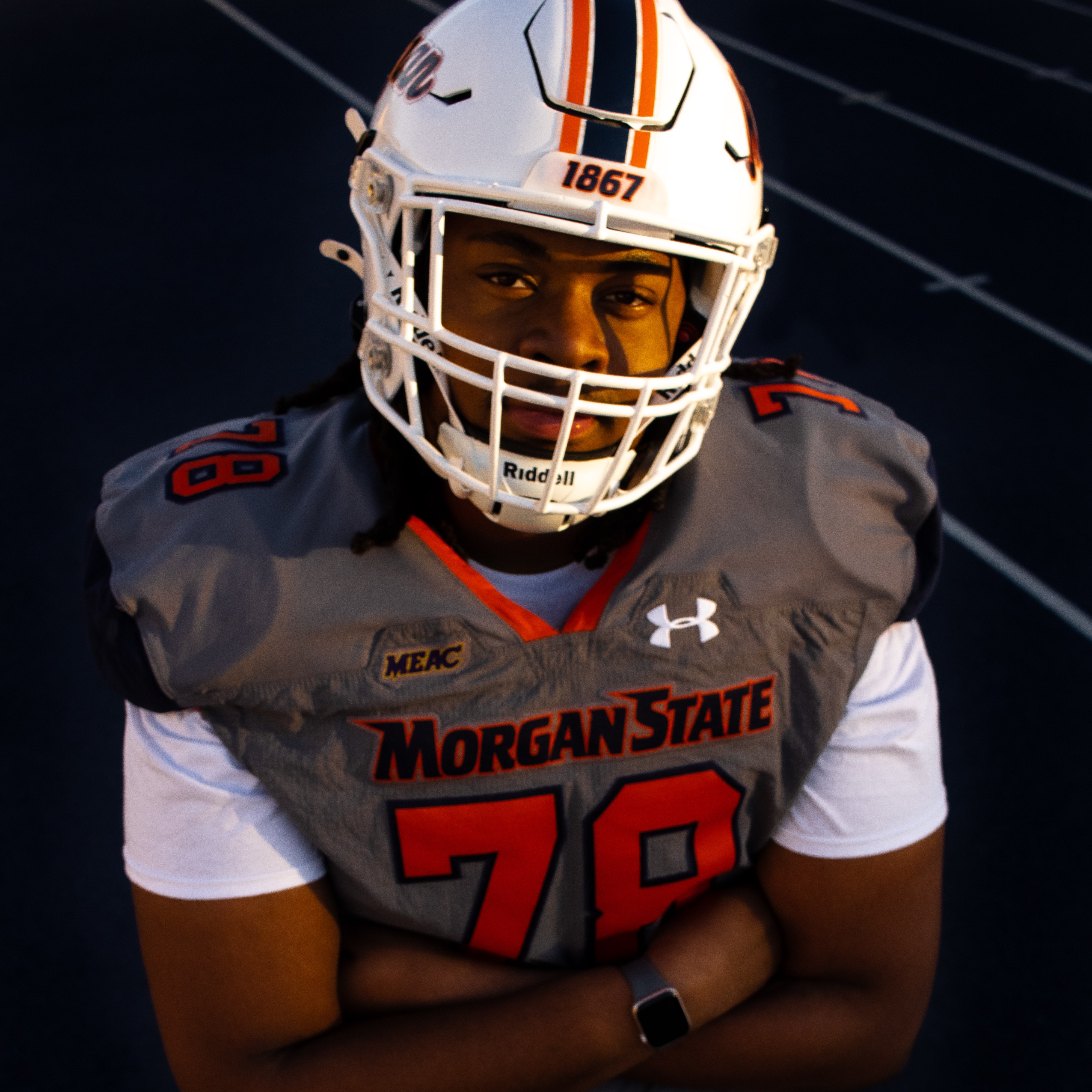 Jermaine Dale athlete profile head shot