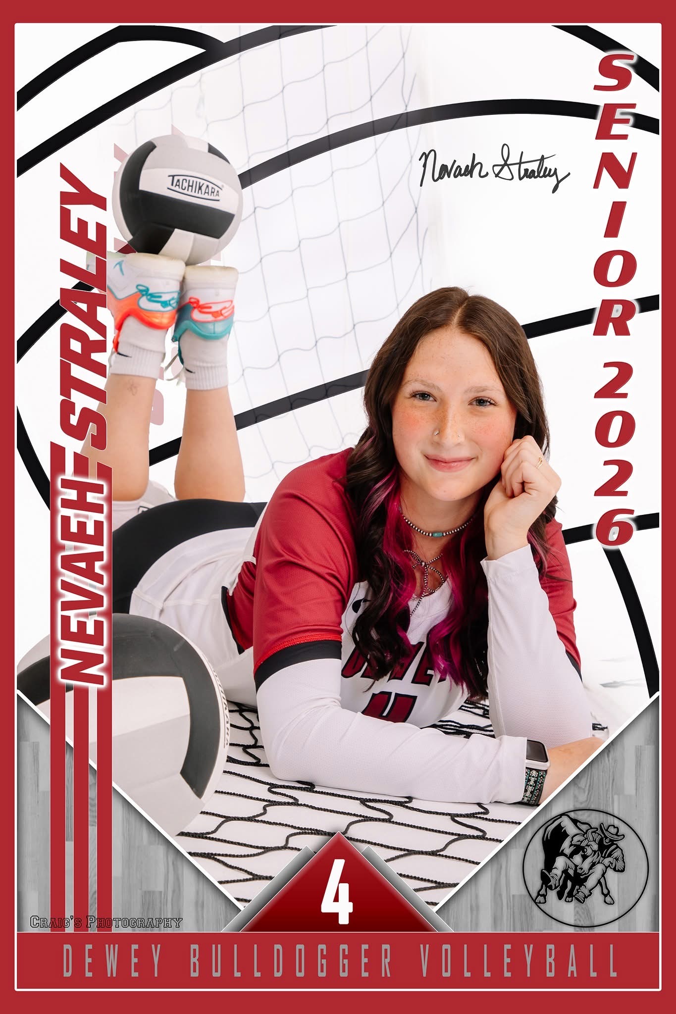 Nevaeh Straley athlete profile head shot