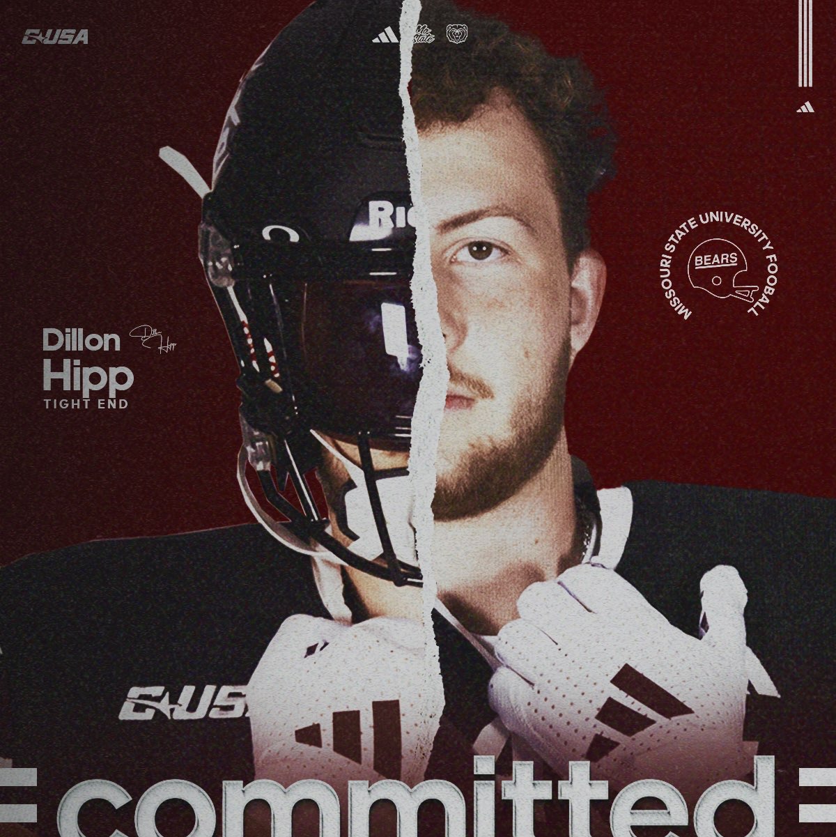 Dillon Hipp athlete profile head shot