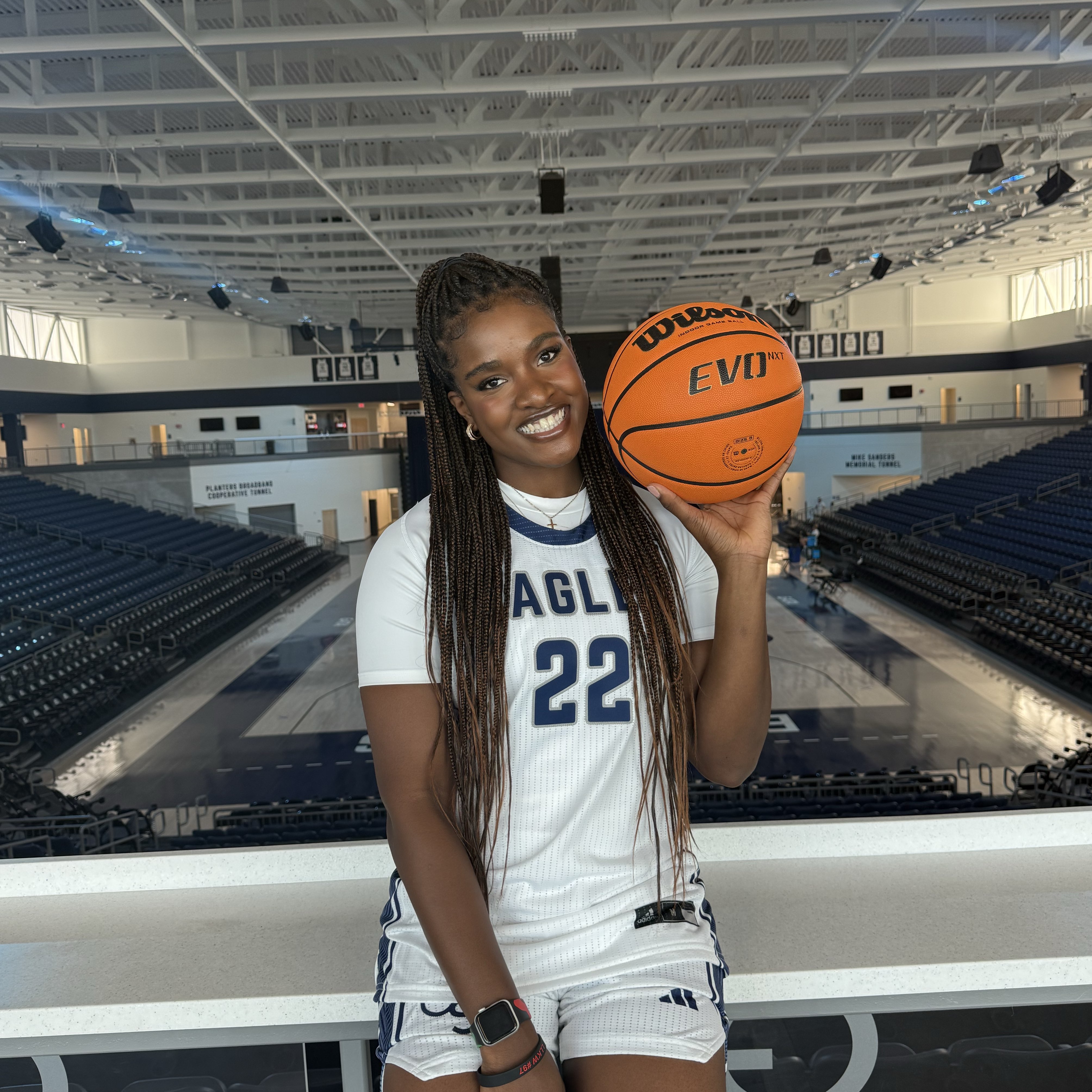 Destini Ward athlete profile head shot