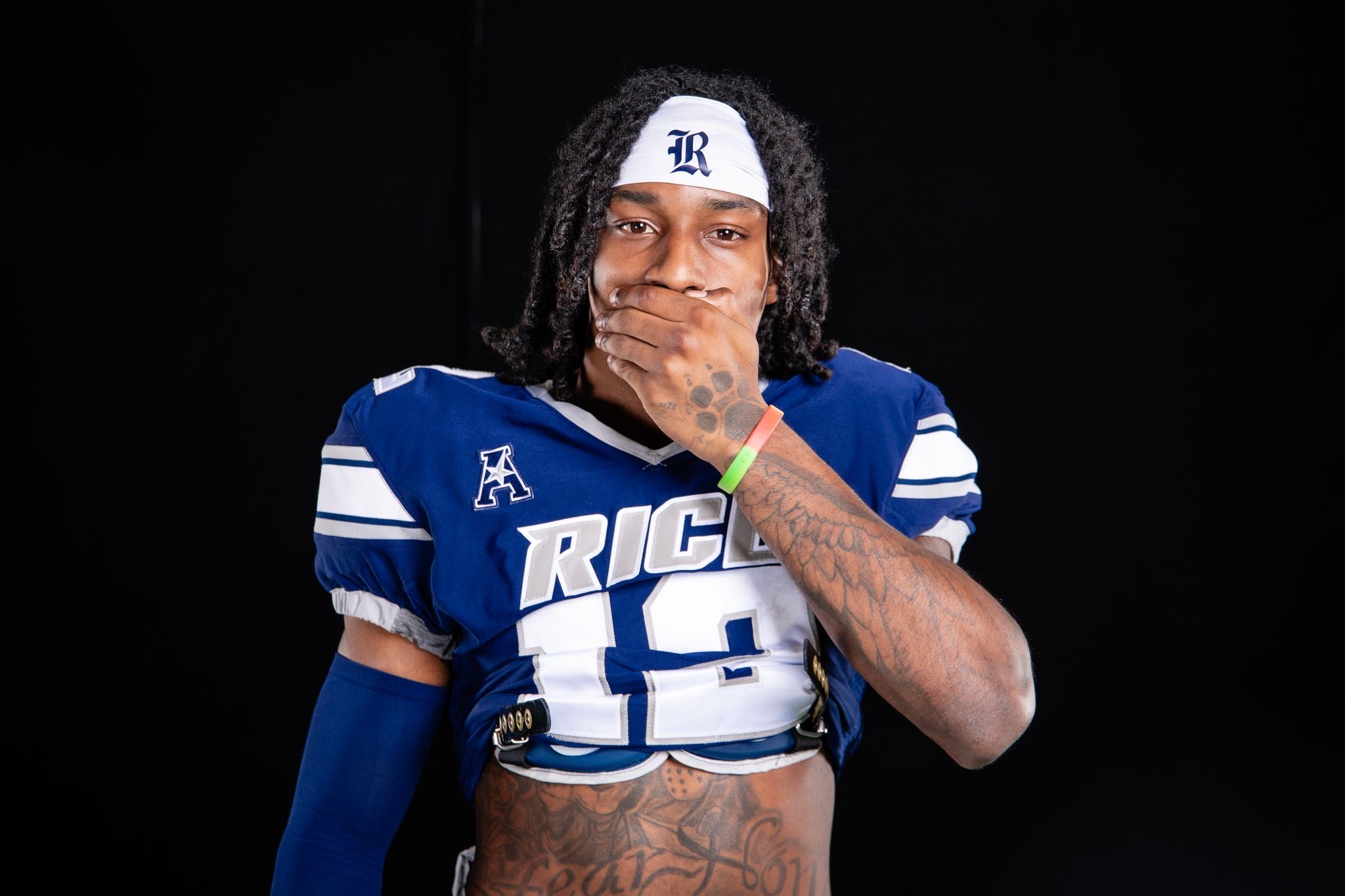 Khary Crump athlete profile head shot