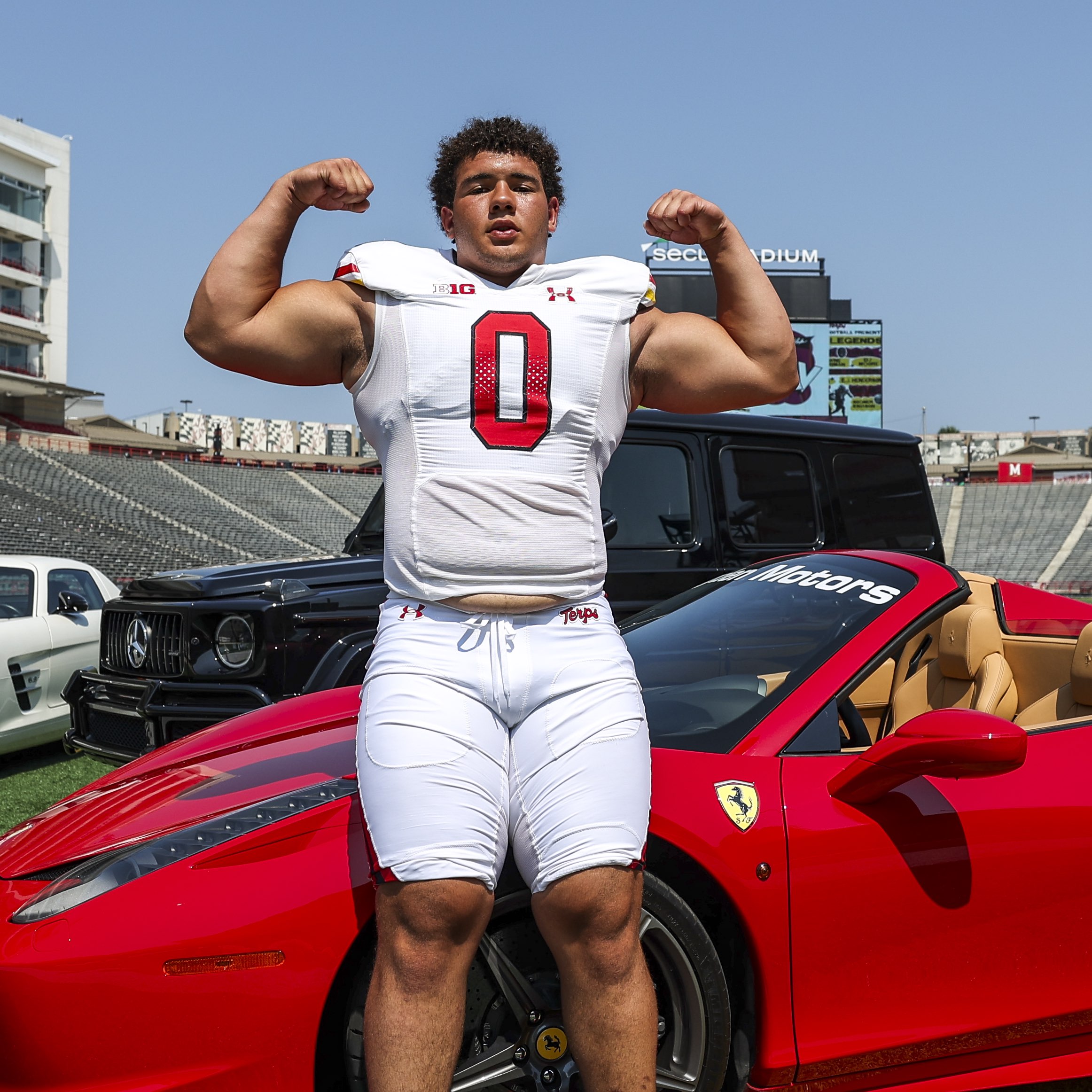 Delmar White athlete profile head shot