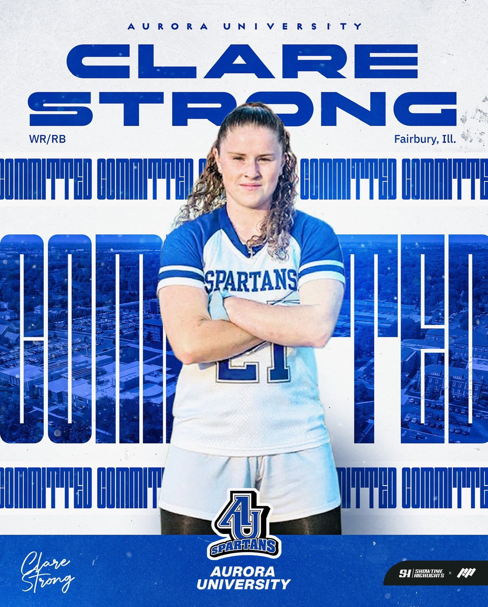 Clare Strong athlete profile head shot
