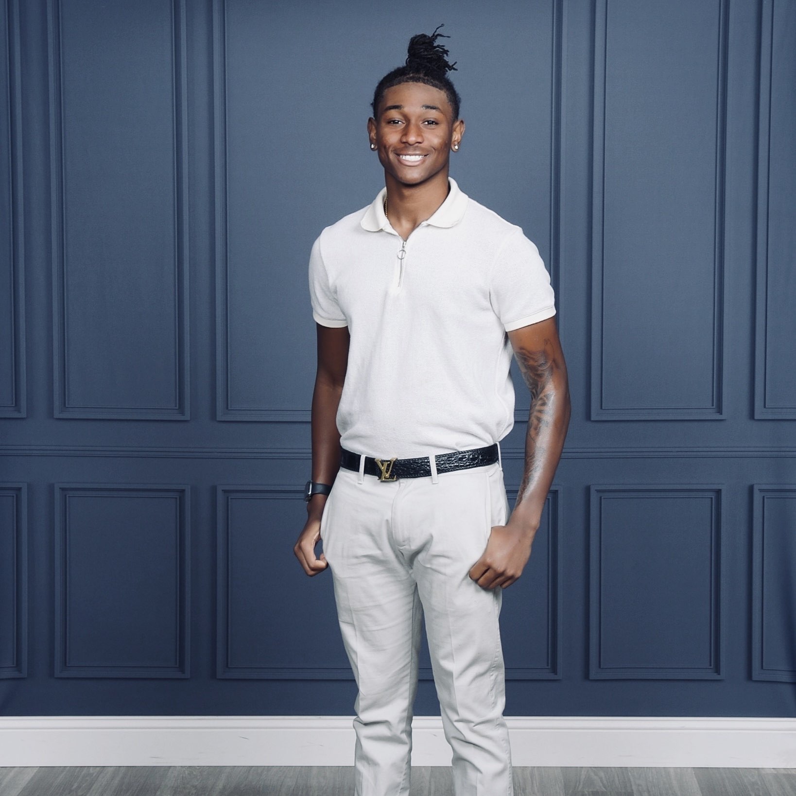 Harry Johnson jr athlete profile head shot