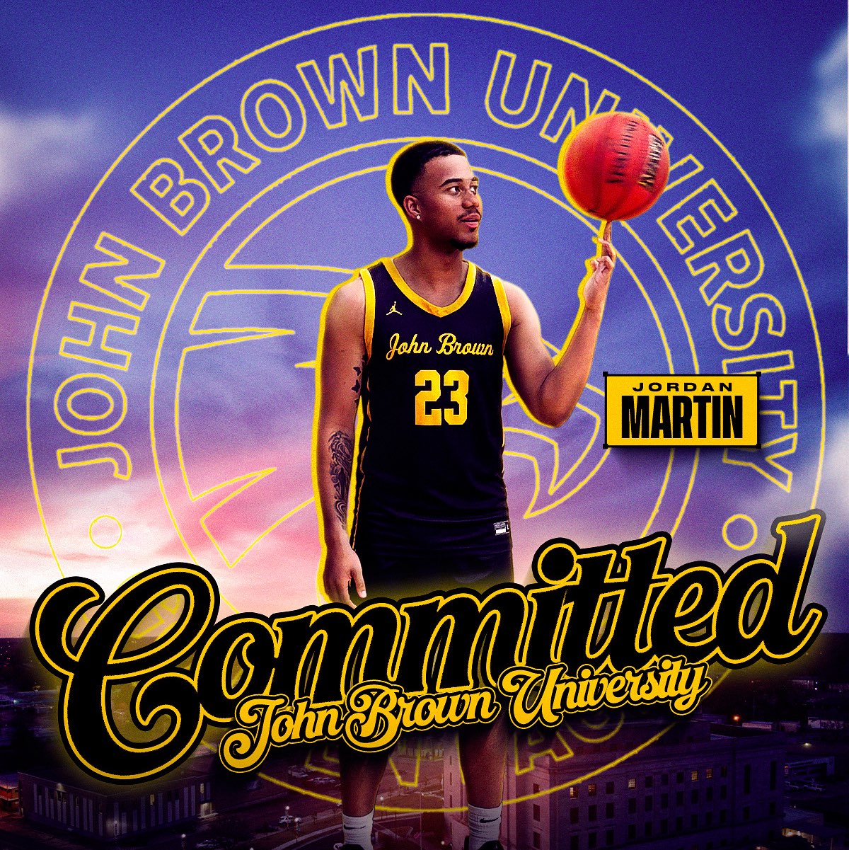 Jordan Martin athlete profile head shot