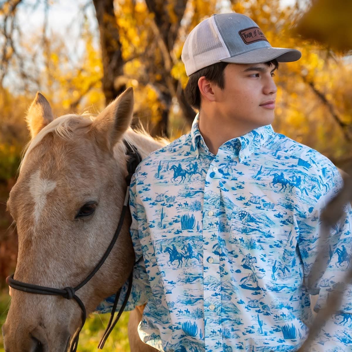 Mason Lone Bear athlete profile head shot