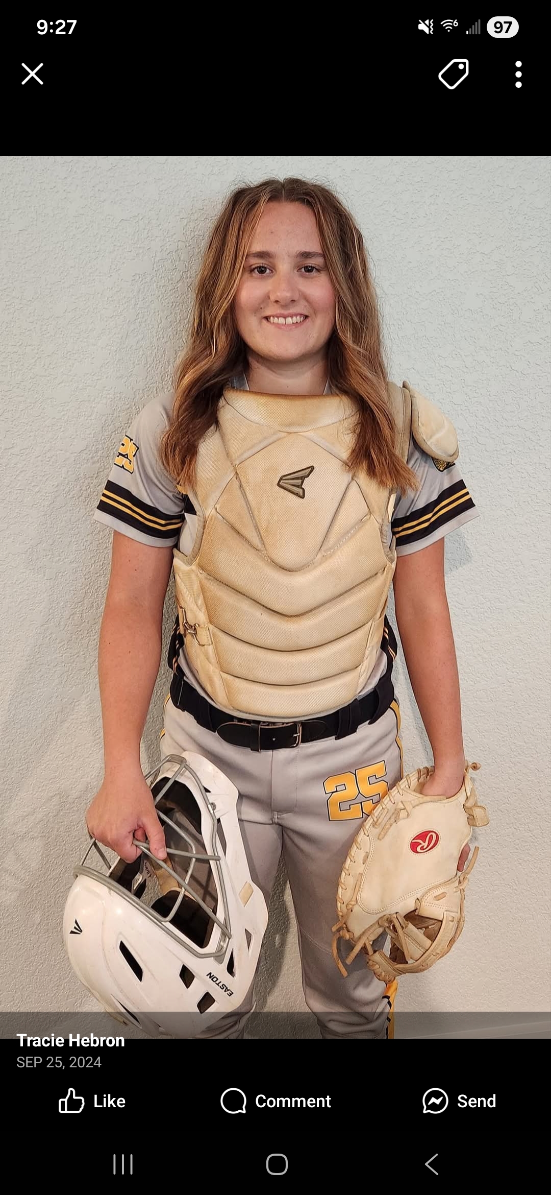 Allison Hebron athlete profile head shot