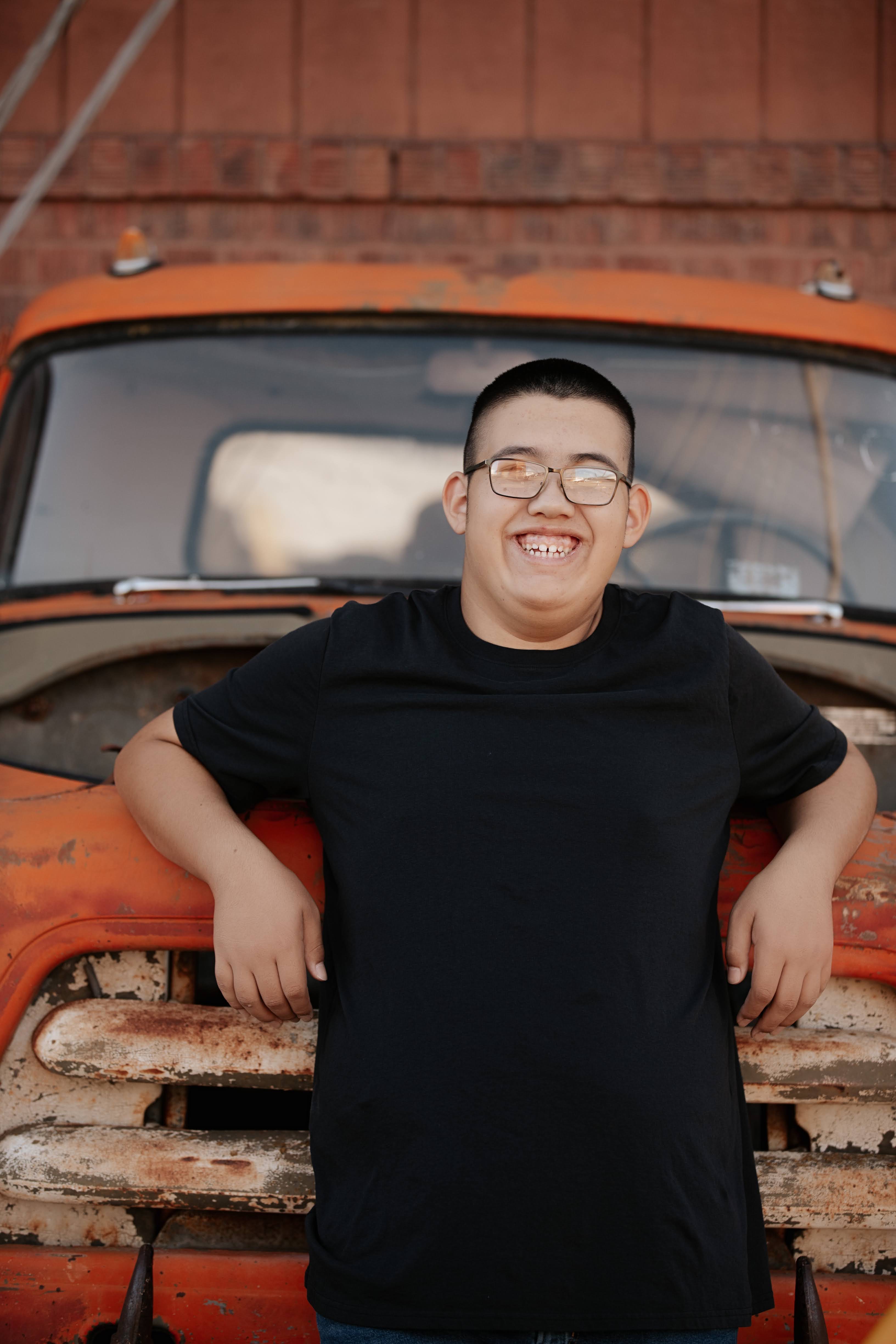 Caden Galvan athlete profile head shot