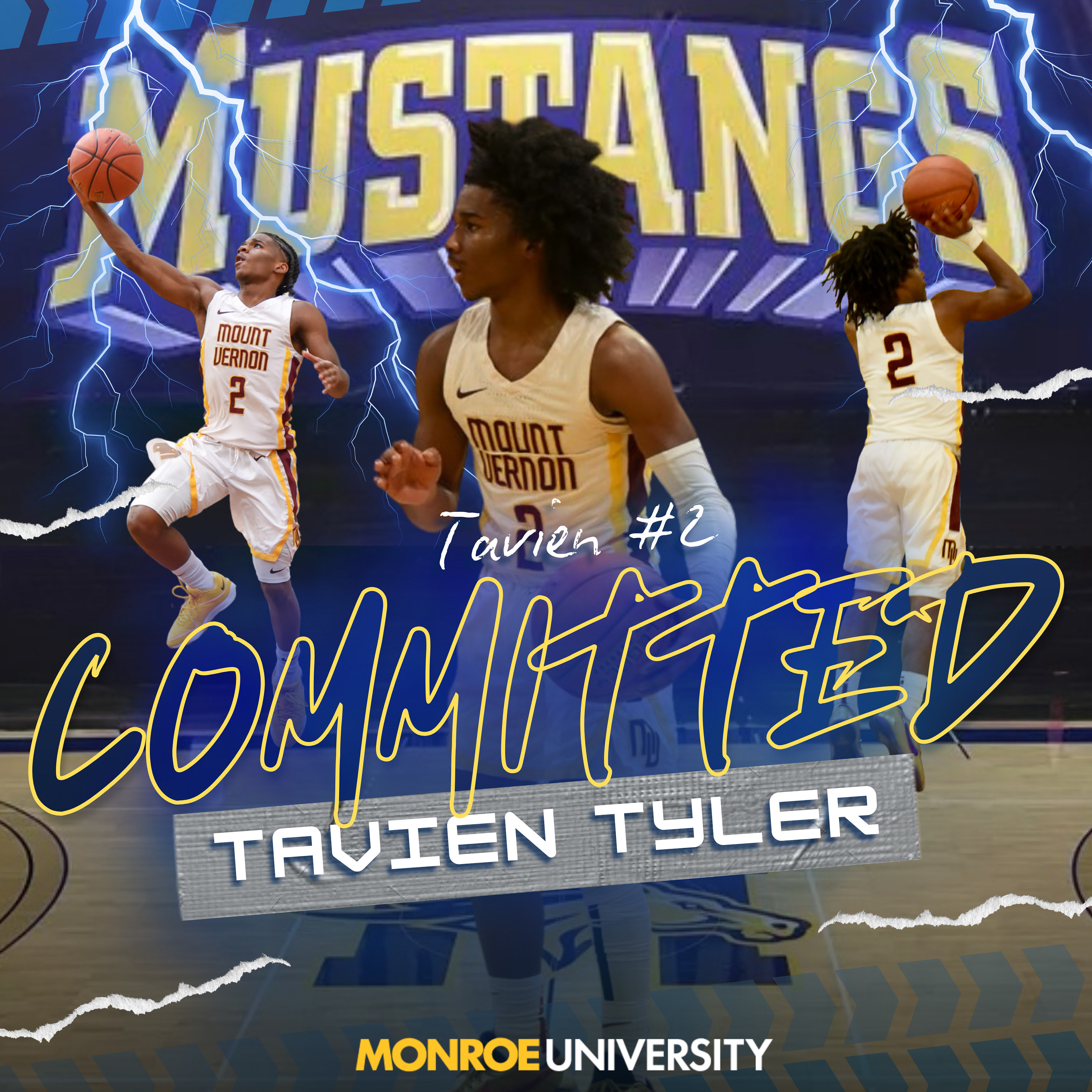 Tavien Tyler athlete profile head shot