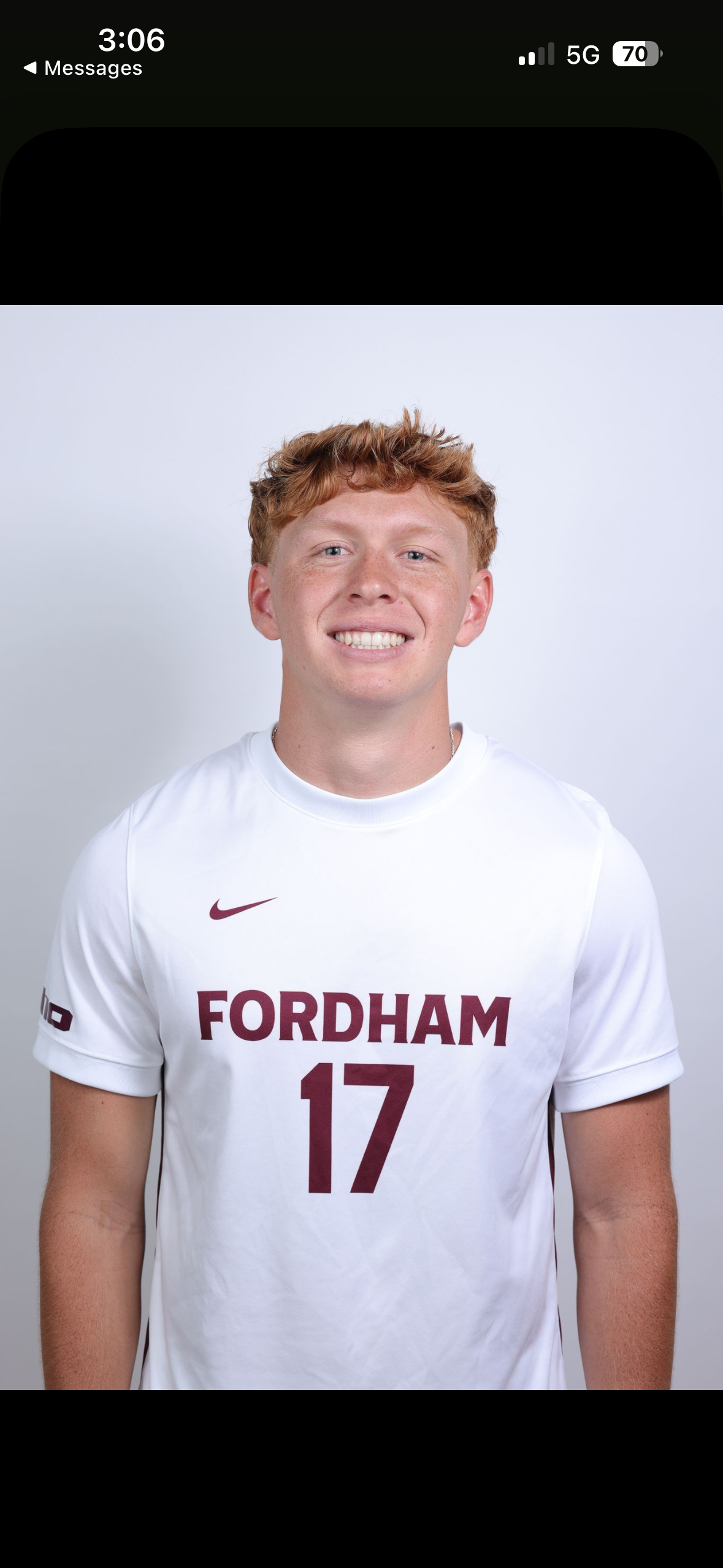 Christian Pica athlete profile head shot