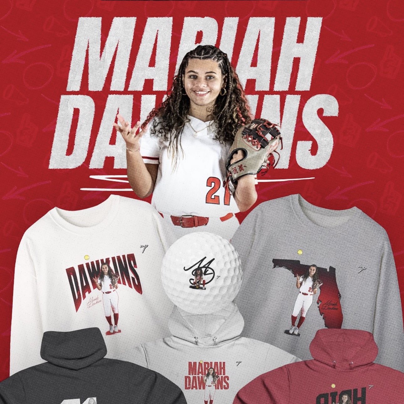 Mariah Dawkins athlete profile head shot