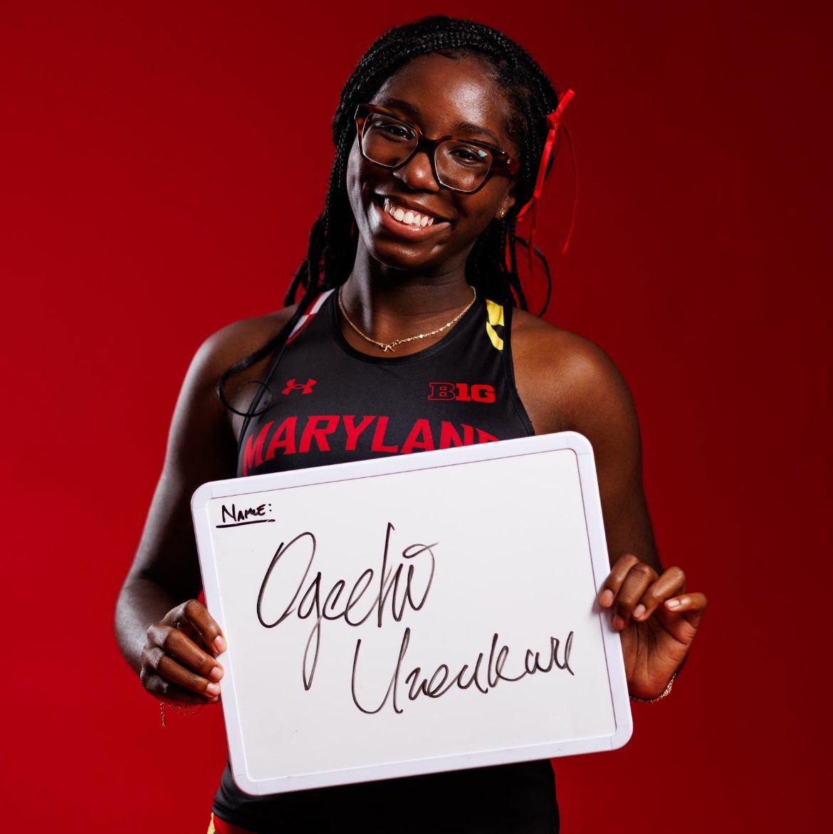 Ogechi Uzoukwu athlete profile head shot