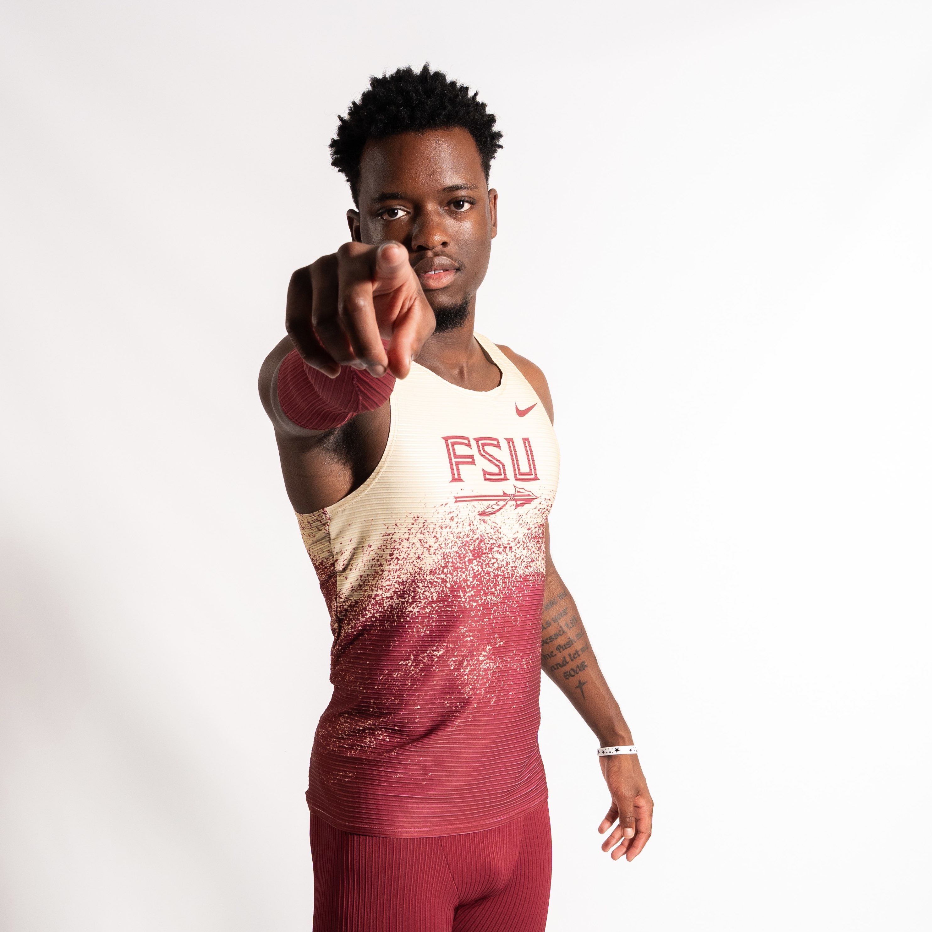 Trace White athlete profile head shot