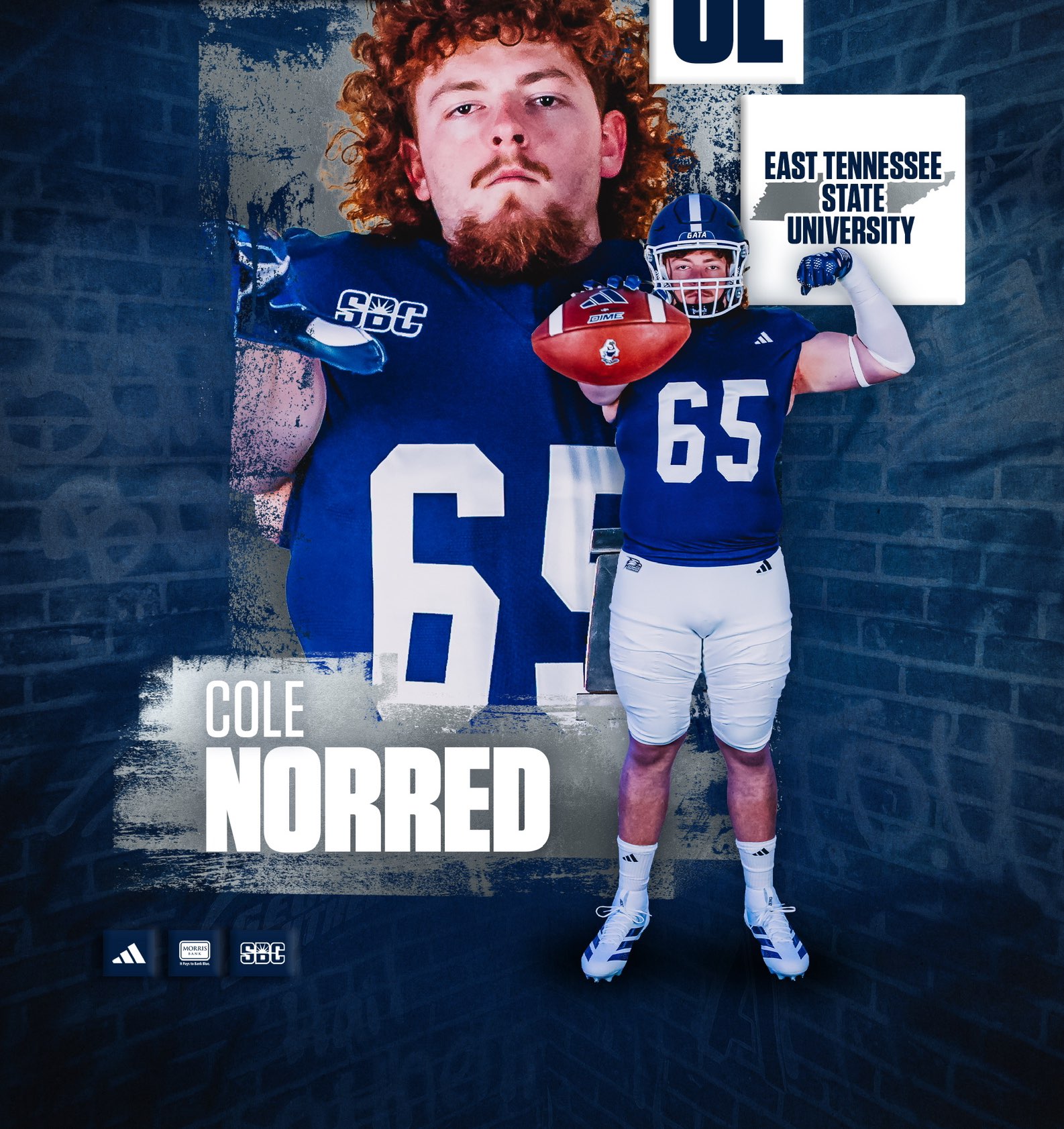 Cole Norred athlete profile head shot