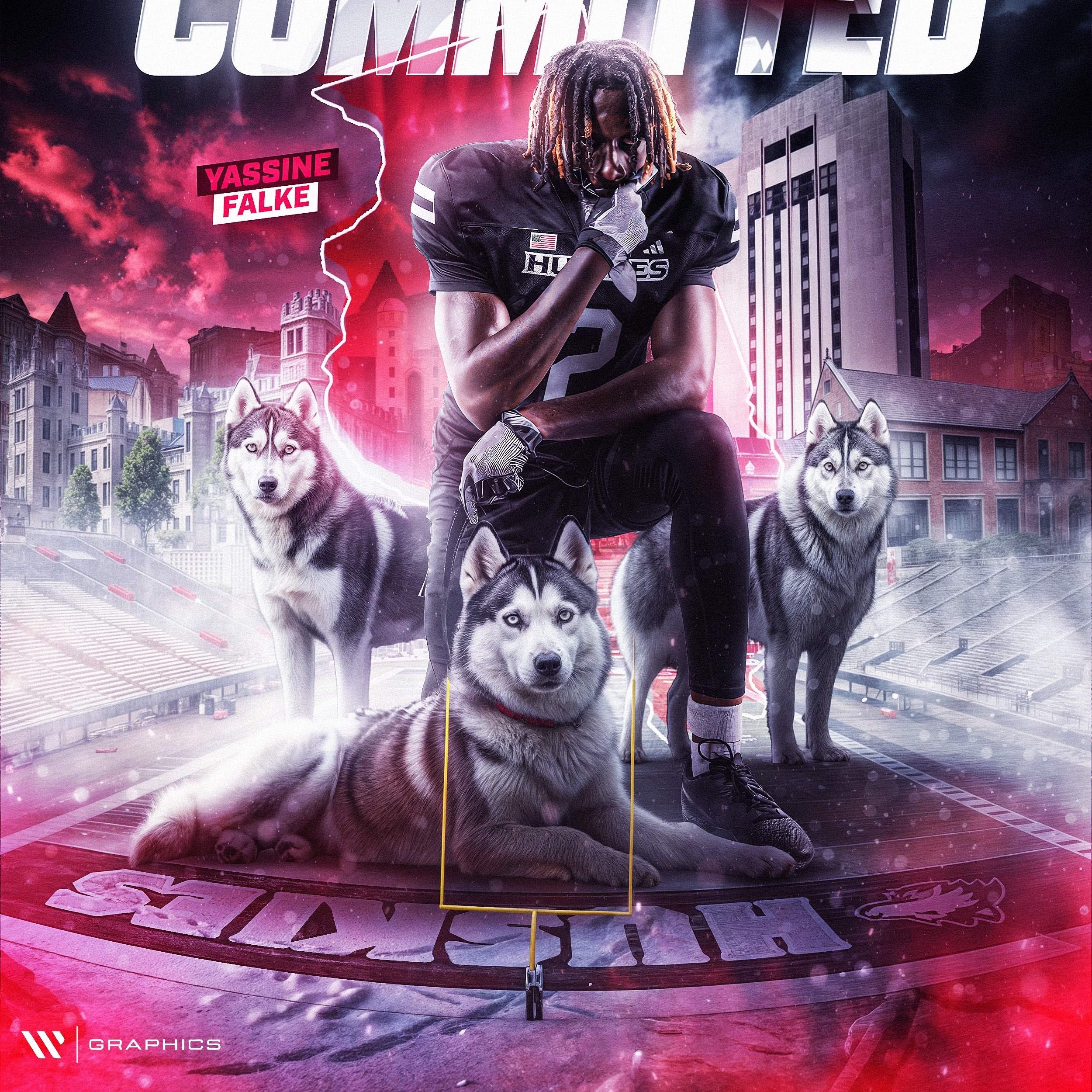 Yassine Falke athlete profile head shot