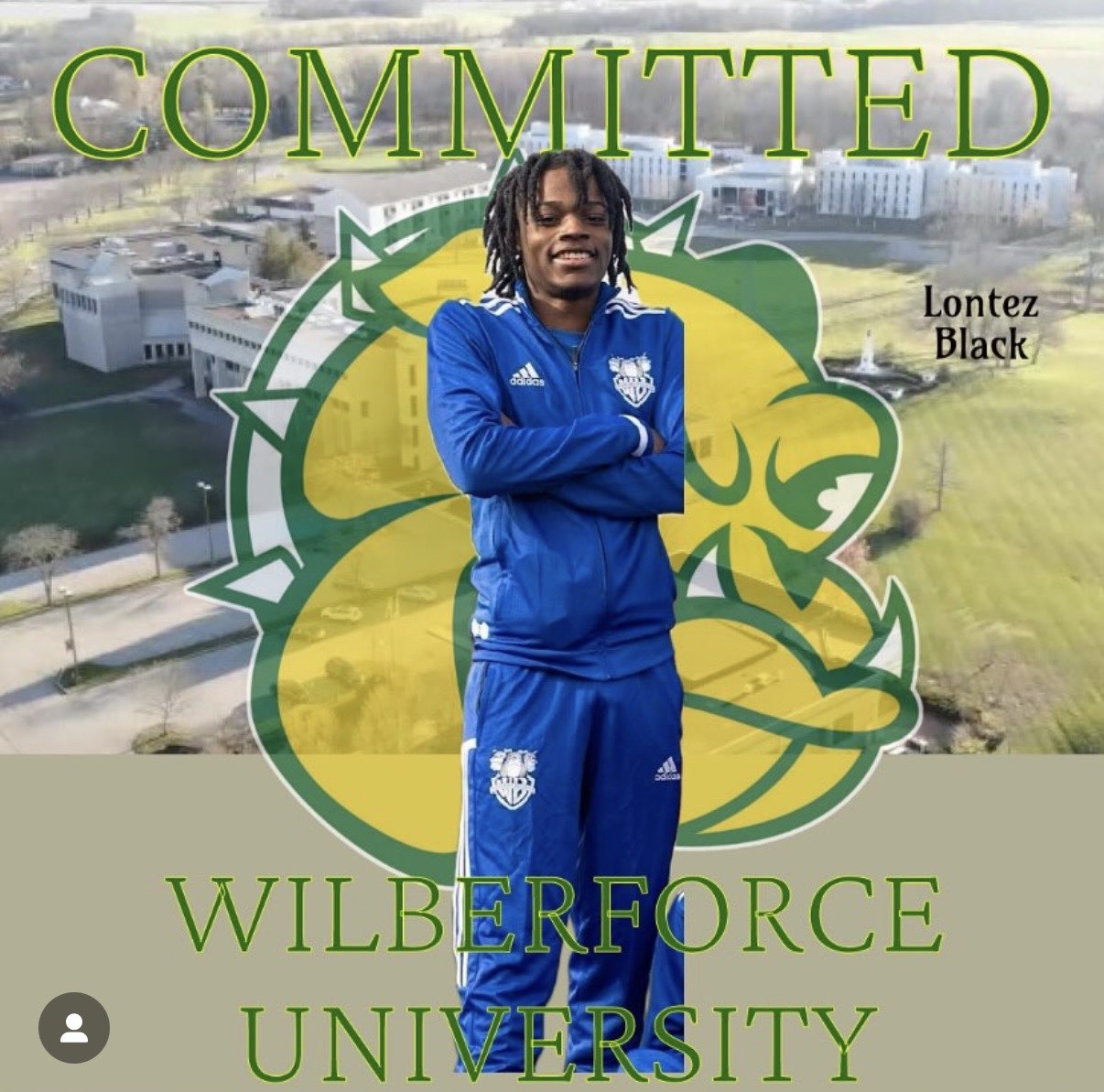 Lontez Black athlete profile head shot