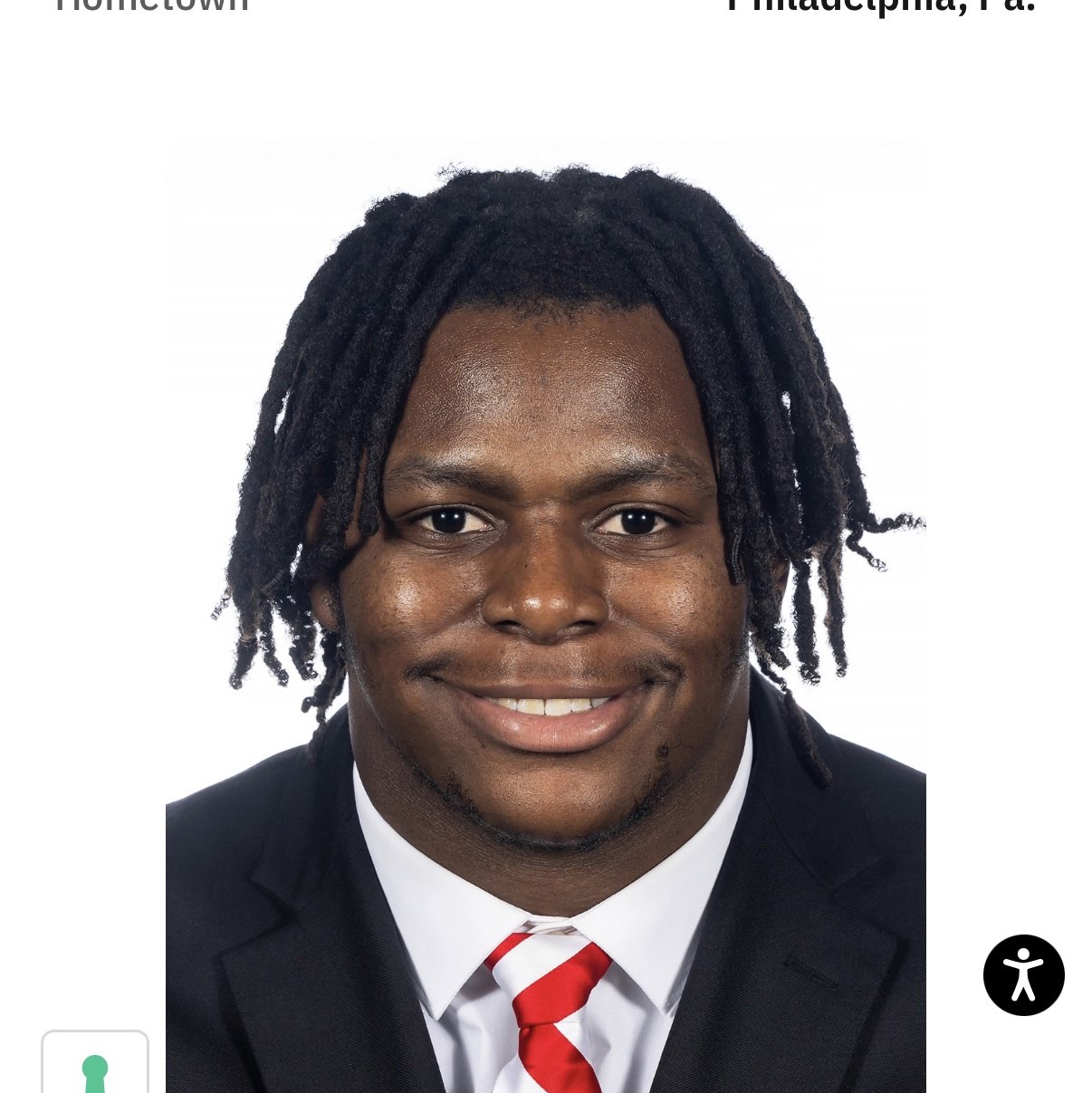 Jahsear Whittington athlete profile head shot