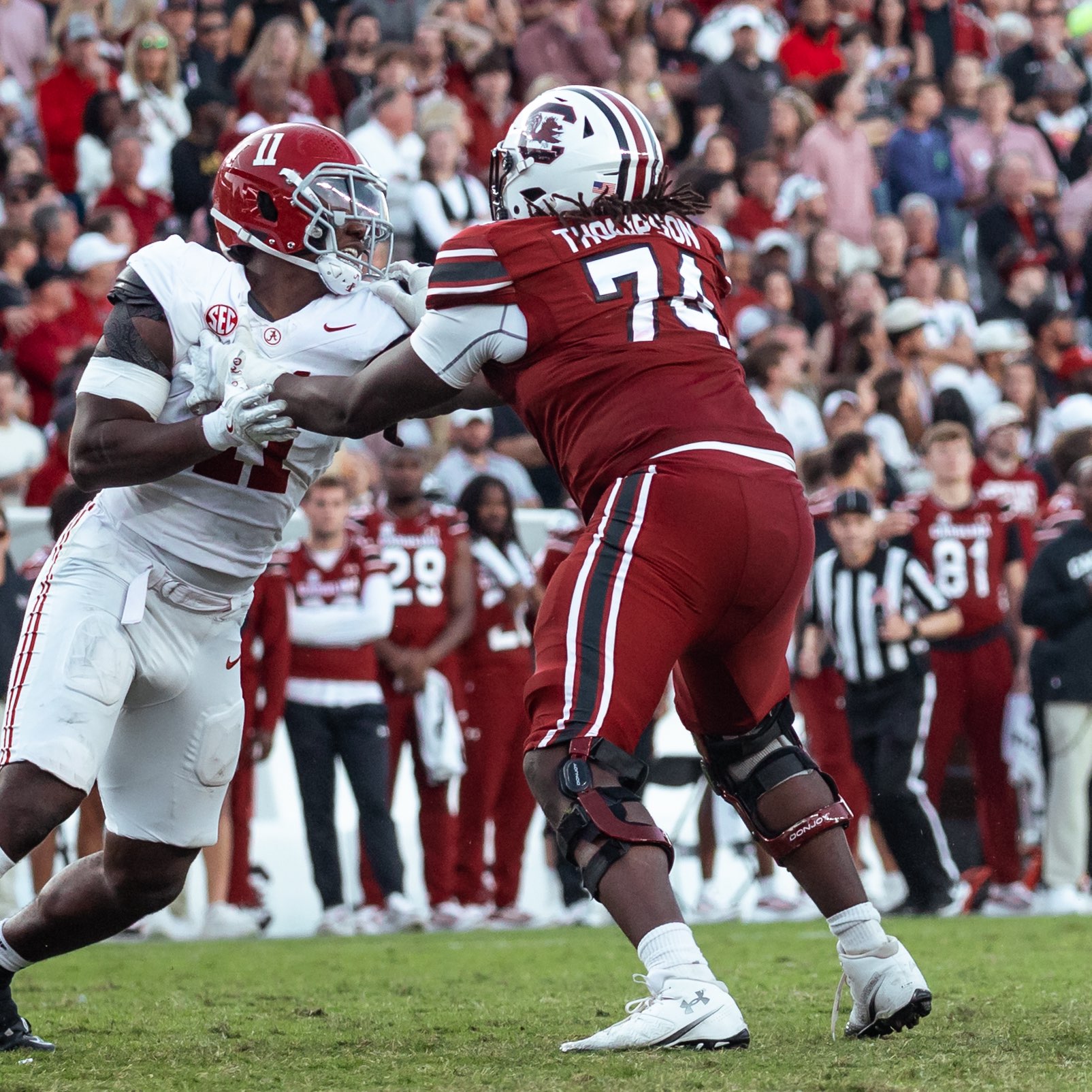 Josiah Thompson athlete profile head shot