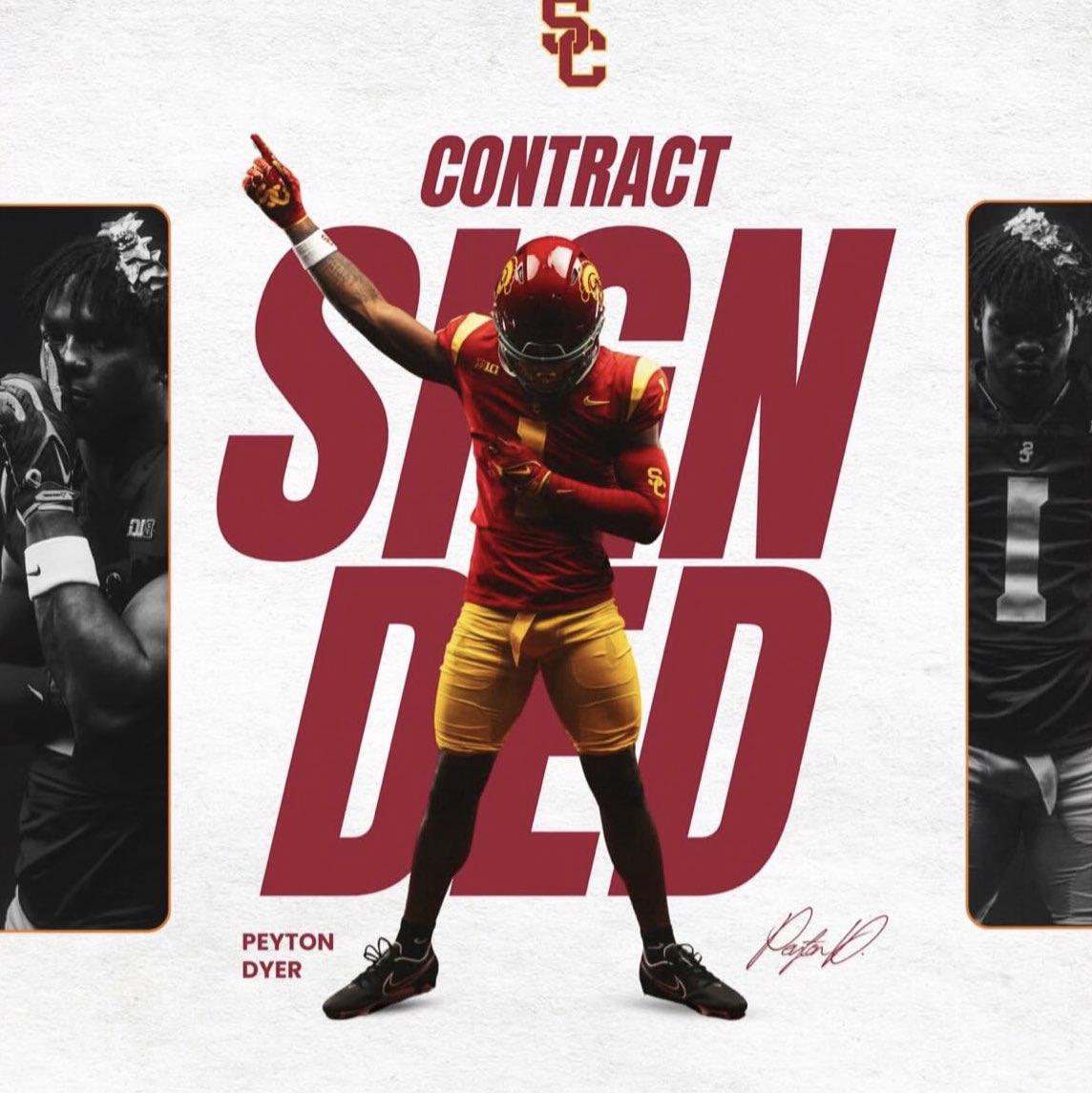 Peyton Dyer athlete profile head shot