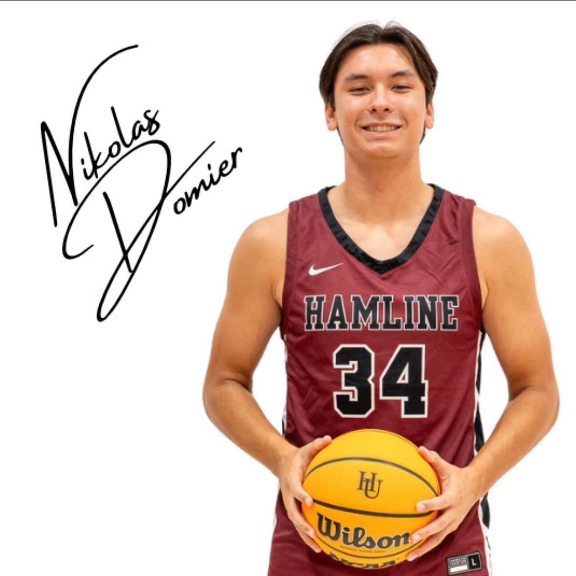 Nikolas Domier athlete profile head shot