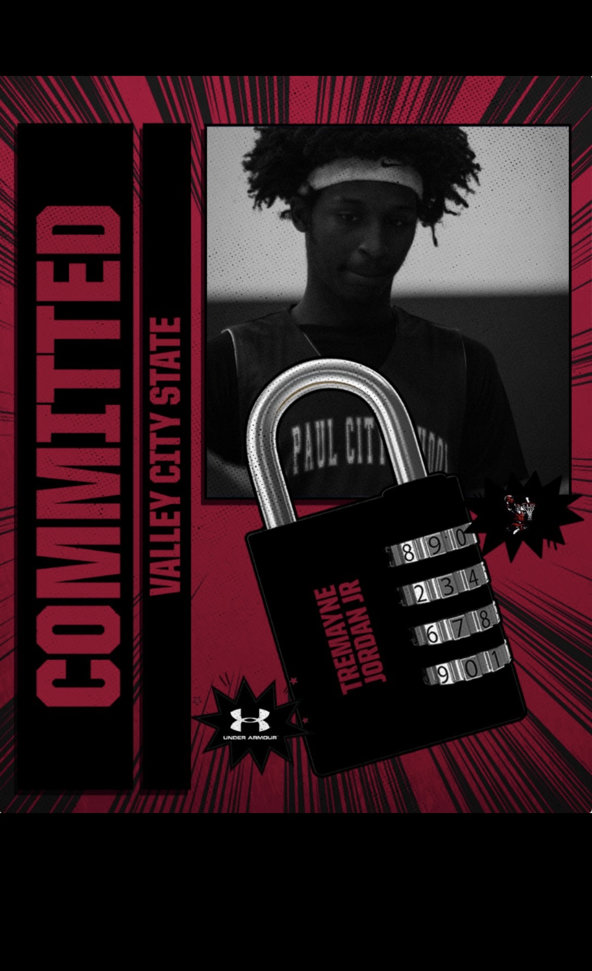 Tremayne Jordan athlete profile head shot