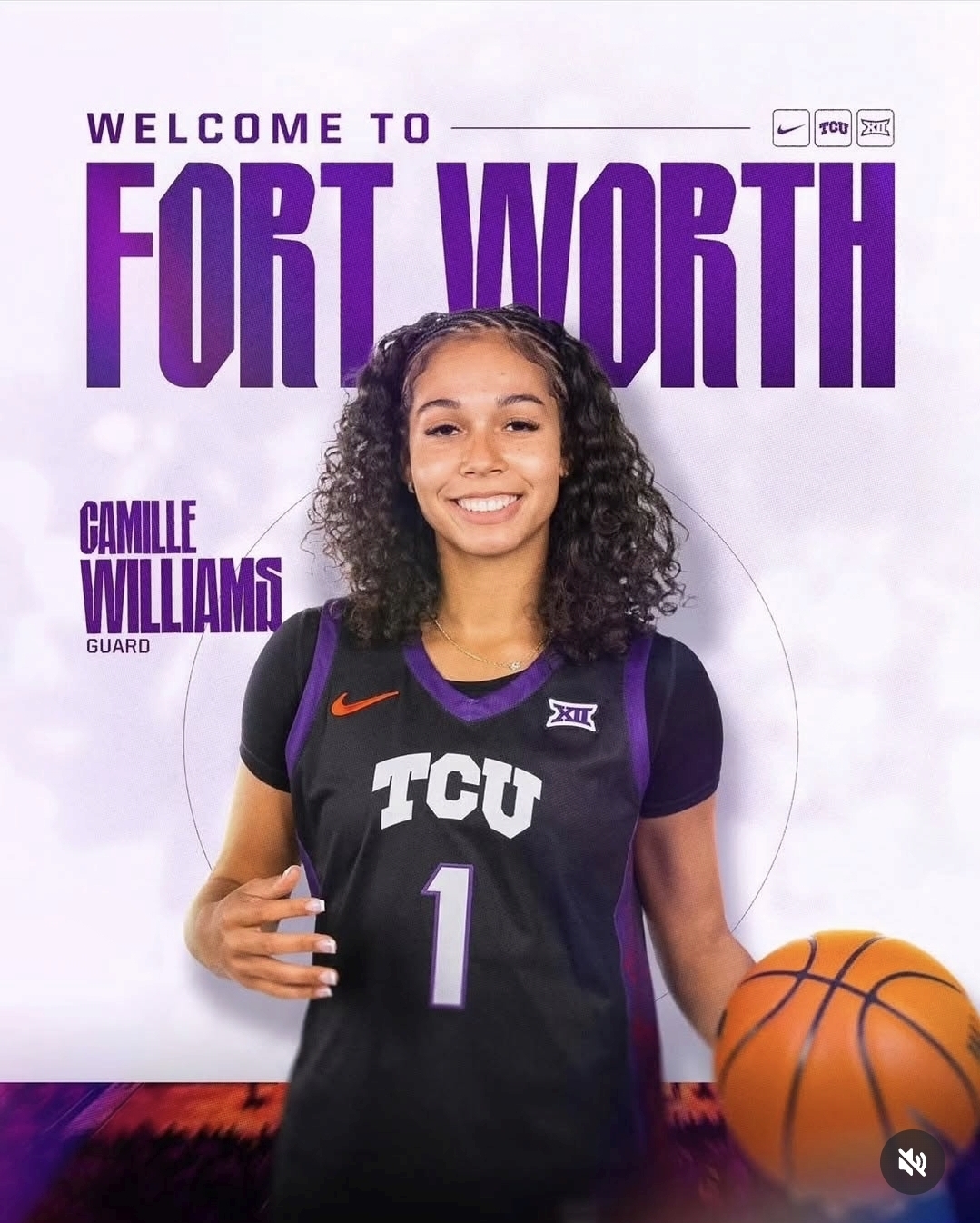 Camille Williams athlete profile head shot