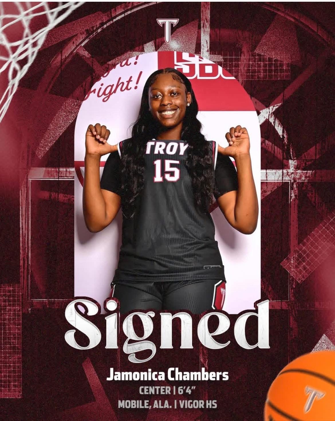 Jamonica Chambers athlete profile head shot