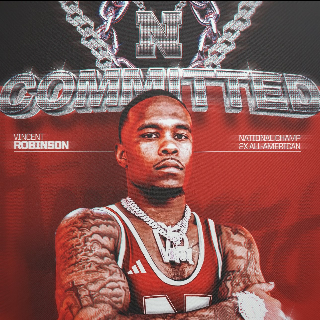 Vincent Robinson athlete profile head shot
