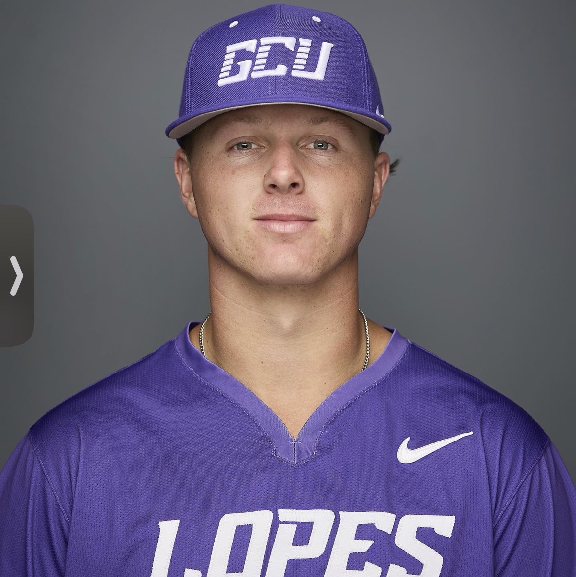 Landon Hovermale athlete profile head shot