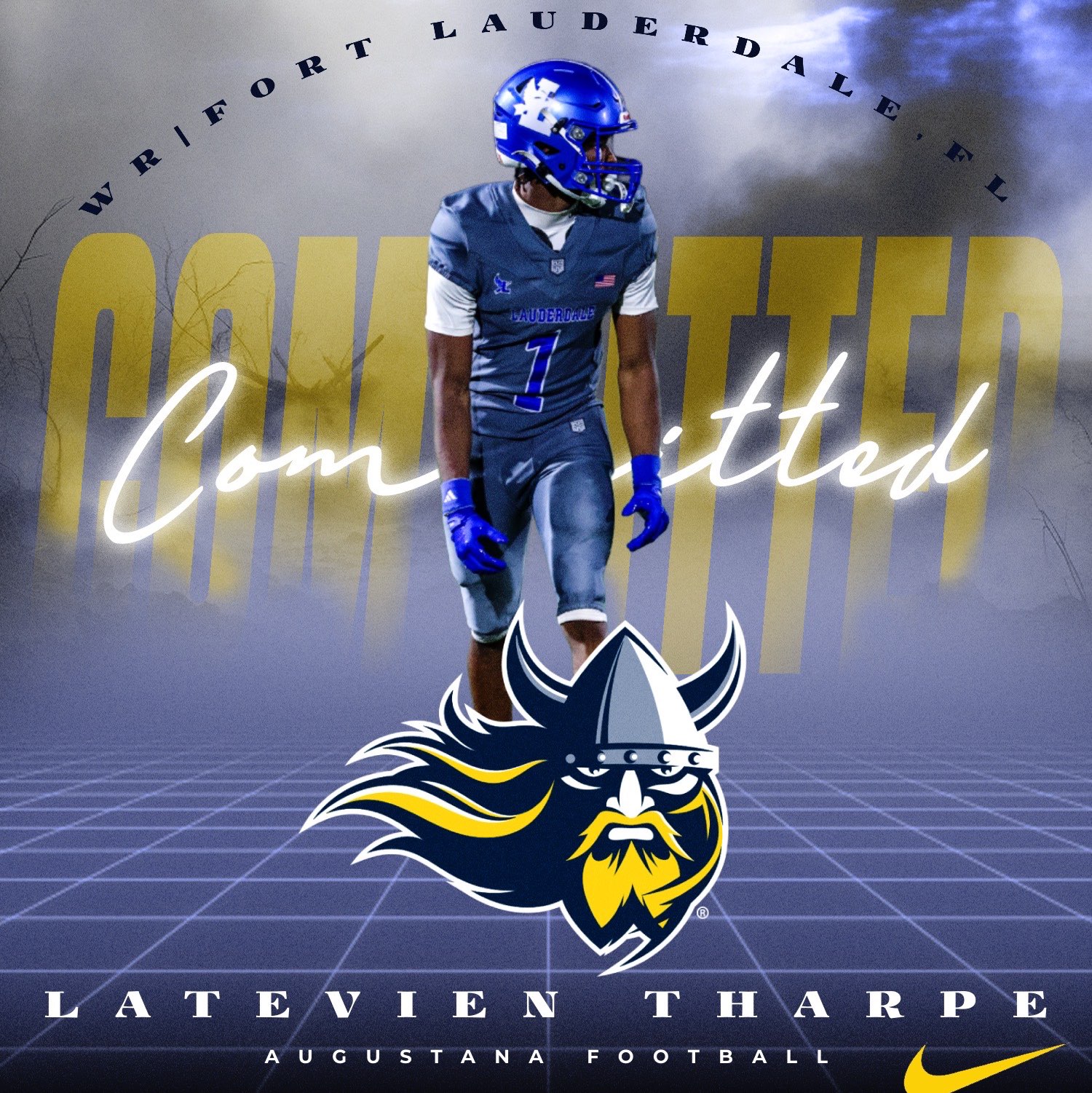 Latevien Tharpe athlete profile head shot