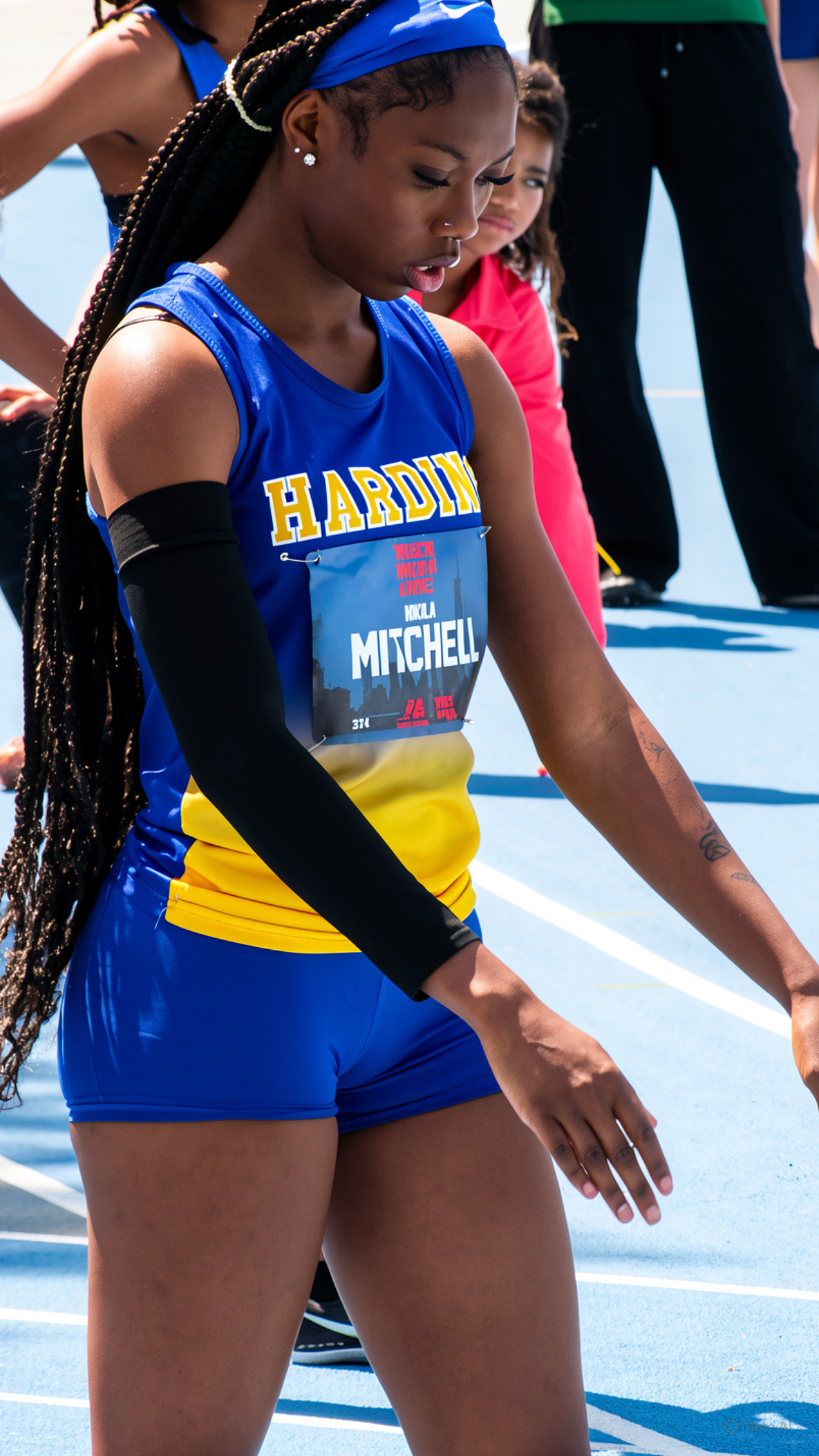 Nikila Mitchell athlete profile head shot