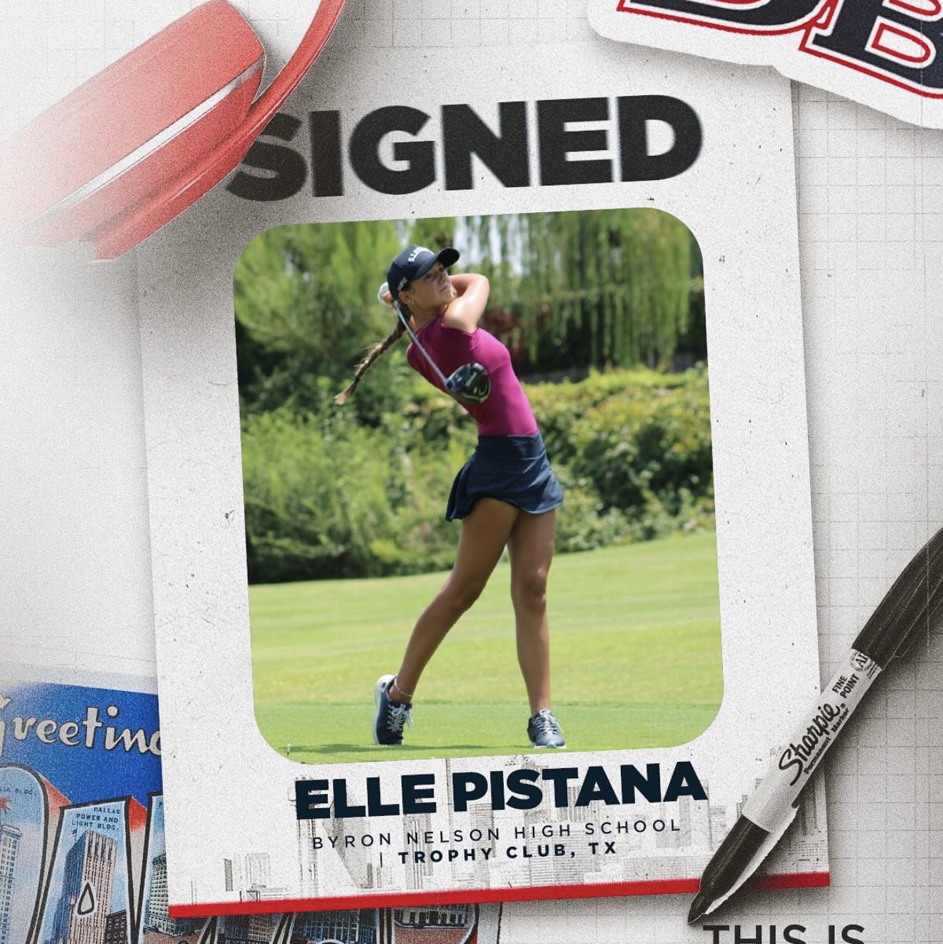 Elle Pistana athlete profile head shot
