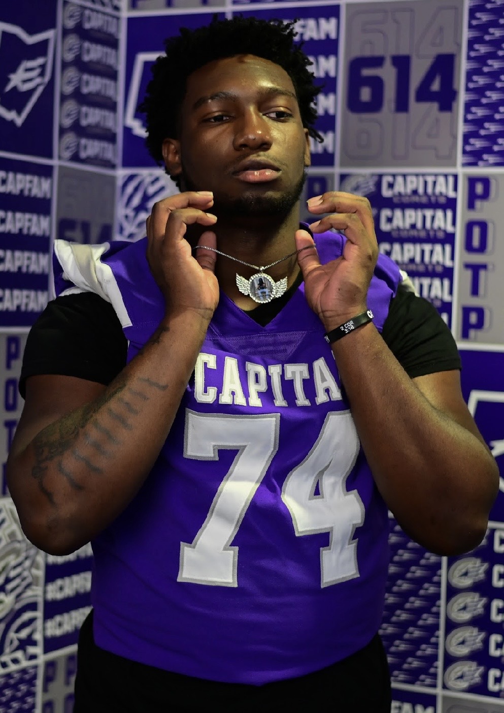 Anthony horne jr athlete profile head shot